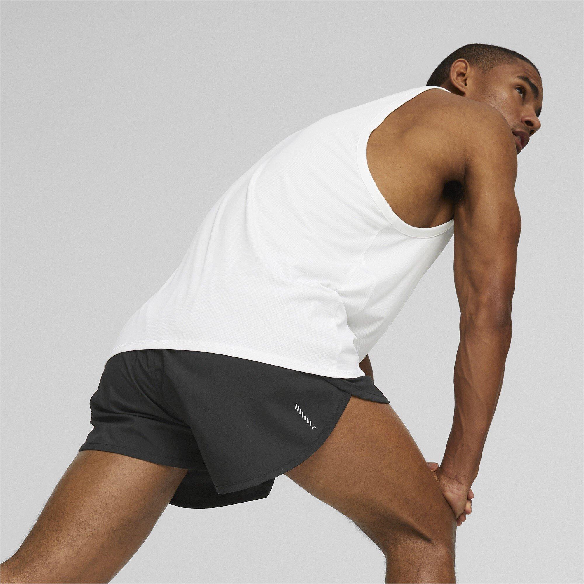 Puma Black - Puma - PUMA Run Favourite Split Mens Running Shorts - 5