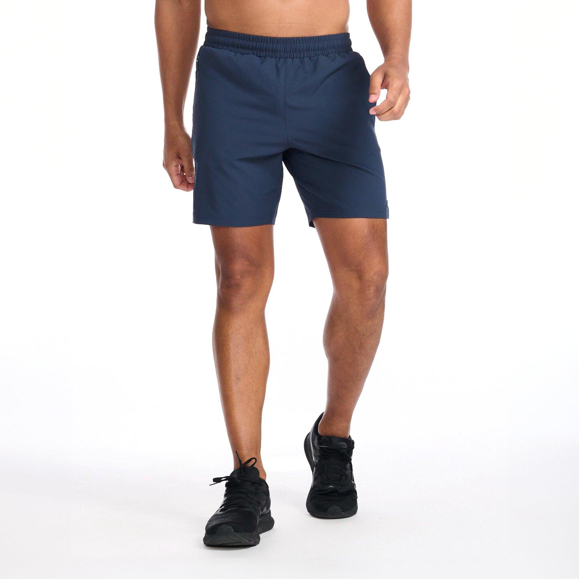 Midnight/White - 2XU - Aspire 7 Inch  Shorts Mens - 1