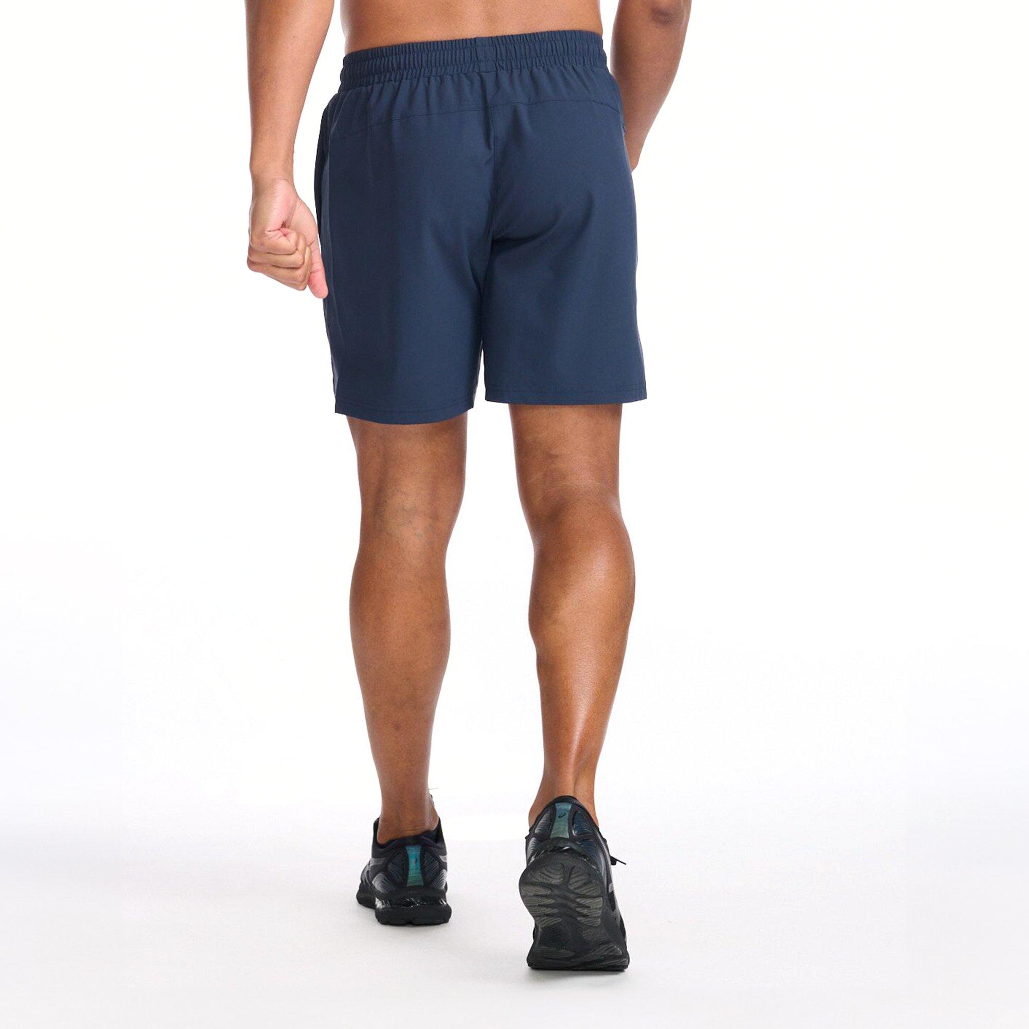 Midnight/White - 2XU - Aspire 7 Inch  Shorts Mens - 2