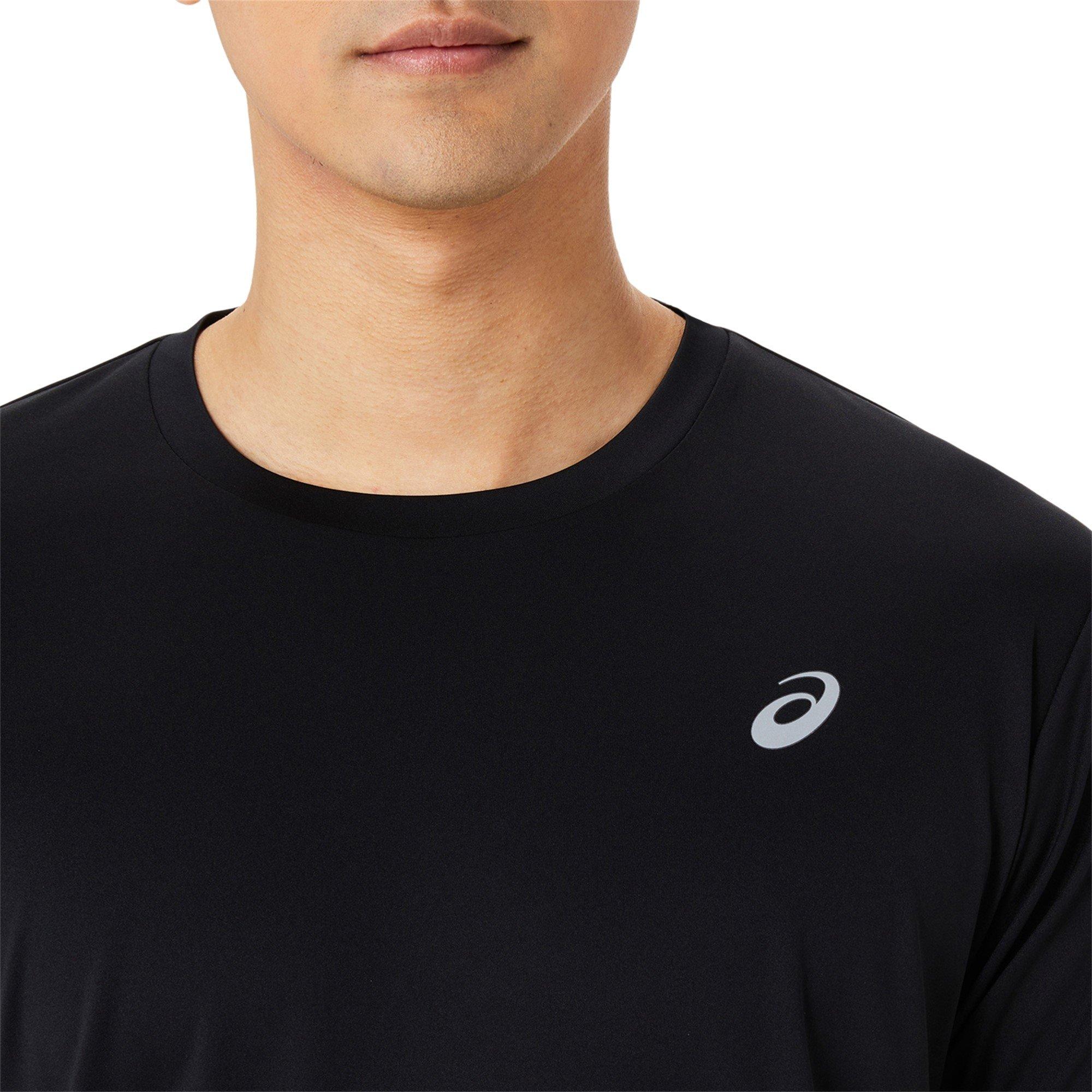 Black - Asics - asics Spiral Mens Performance T Shirt - 6