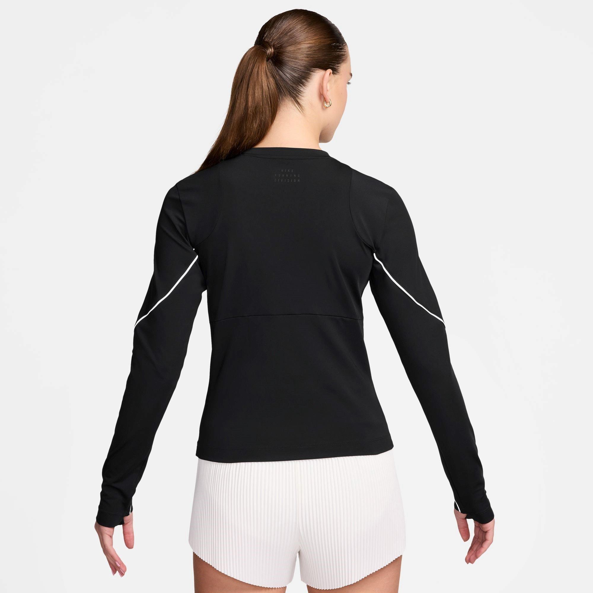 Negro/Plata - Nike - Run Division Long Sleeve T-Shirt - 2