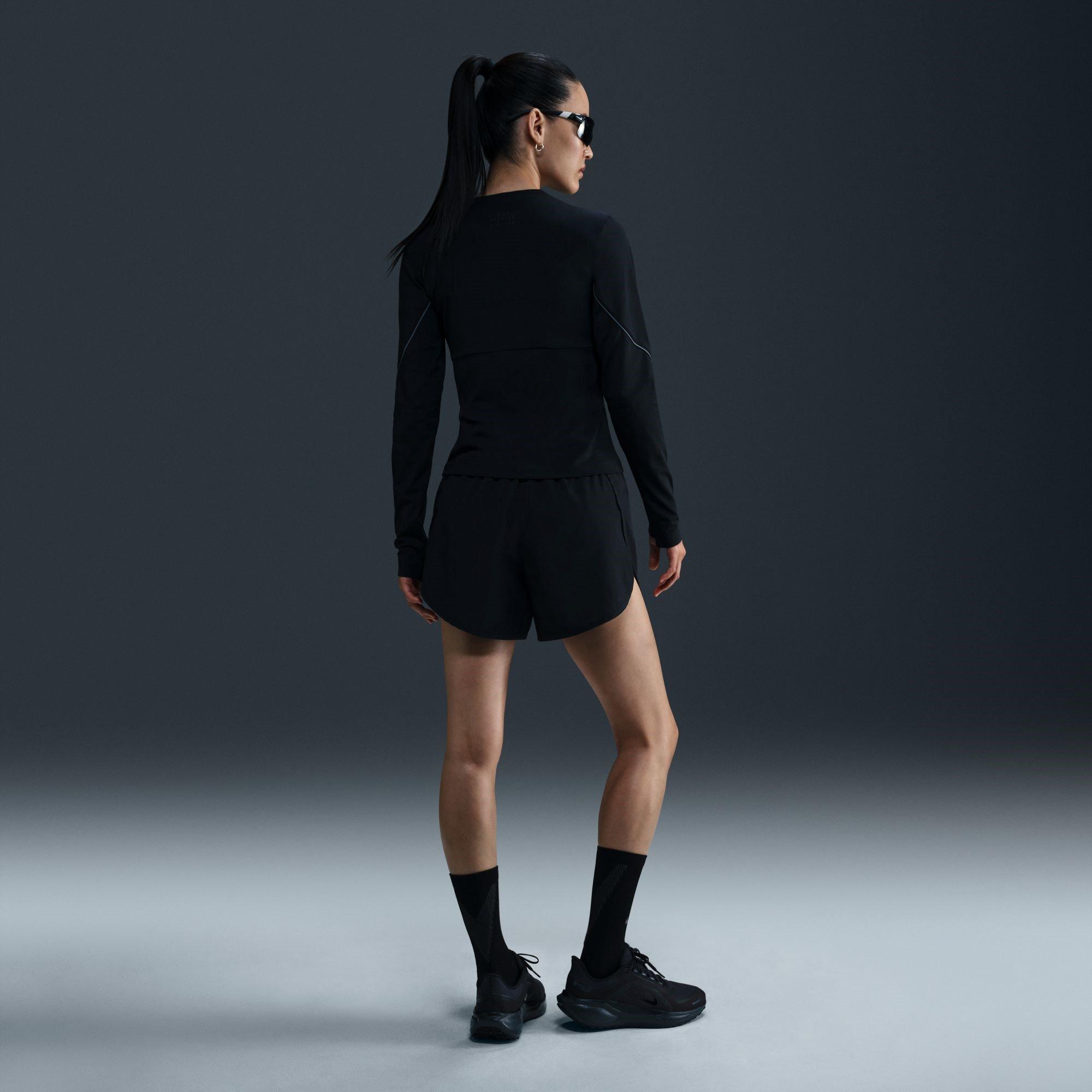 Negro/Plata - Nike - Run Division Long Sleeve T-Shirt - 6