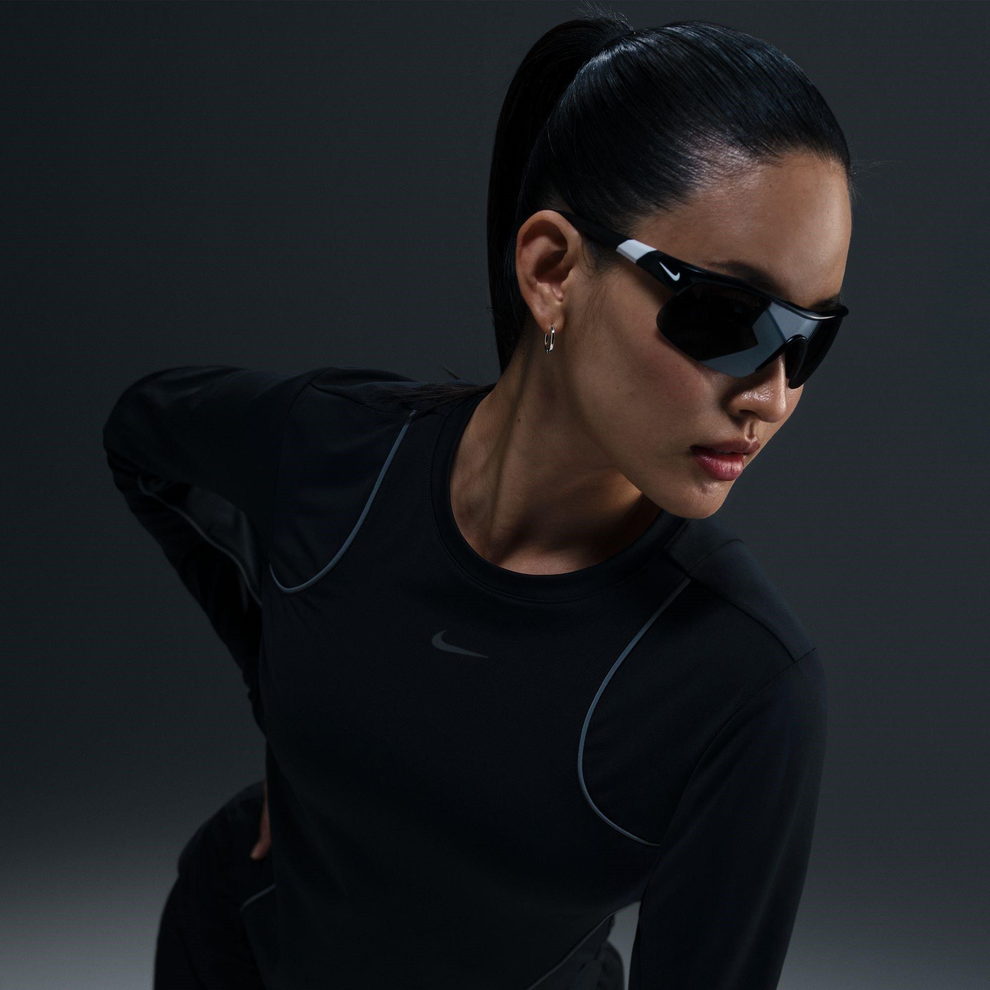 Negro/Plata - Nike - Run Division Long Sleeve T-Shirt - 7