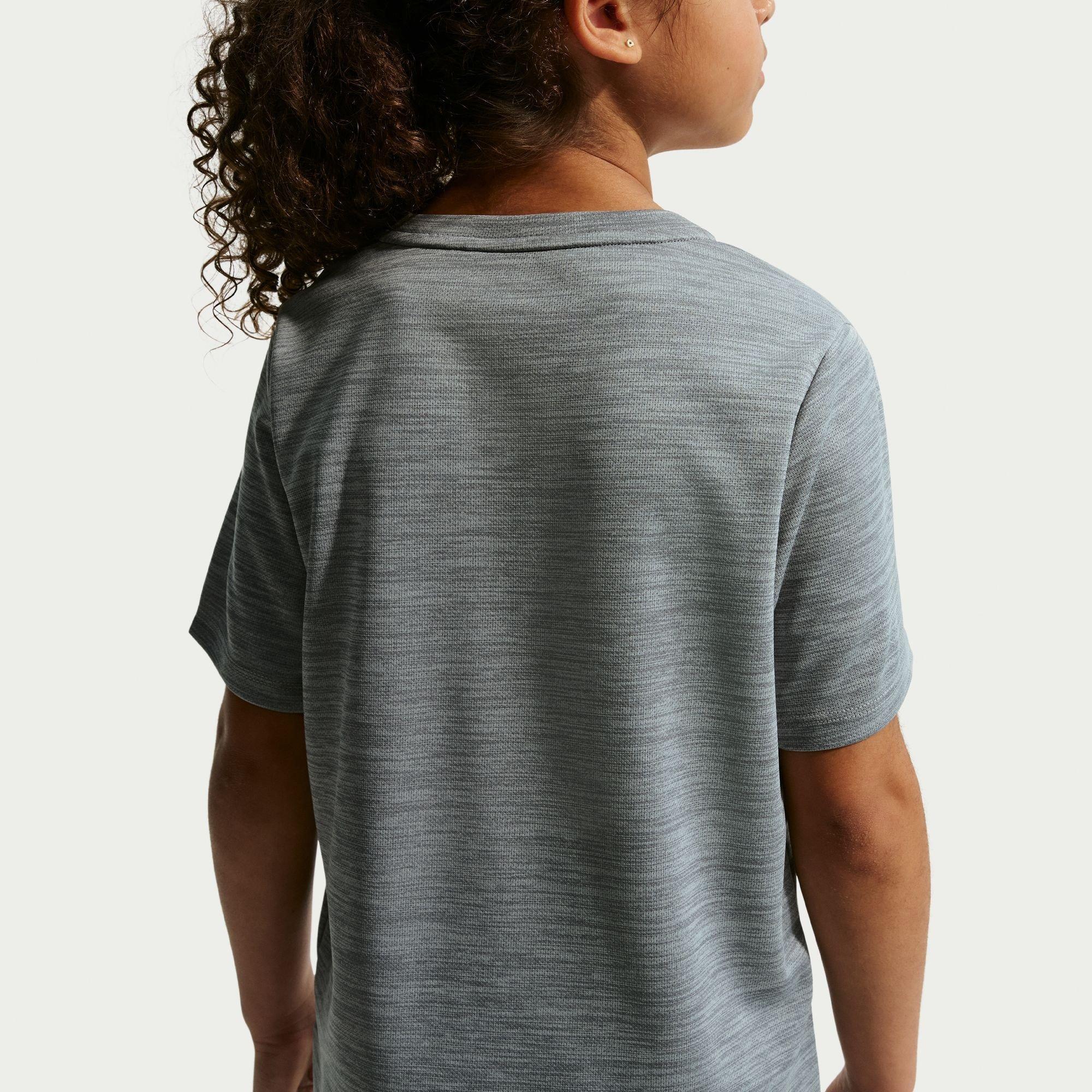 Smoke Grey - Nike - Dri-FIT Miler Big Kids' (Boys') Training Top - 5
