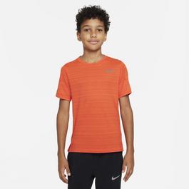 Nike Dri FIT Miler Big Kids(Boys) Training Top