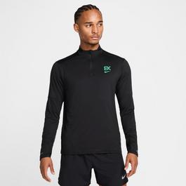 Nike Element Half Zip Performance T-Shirt Mens