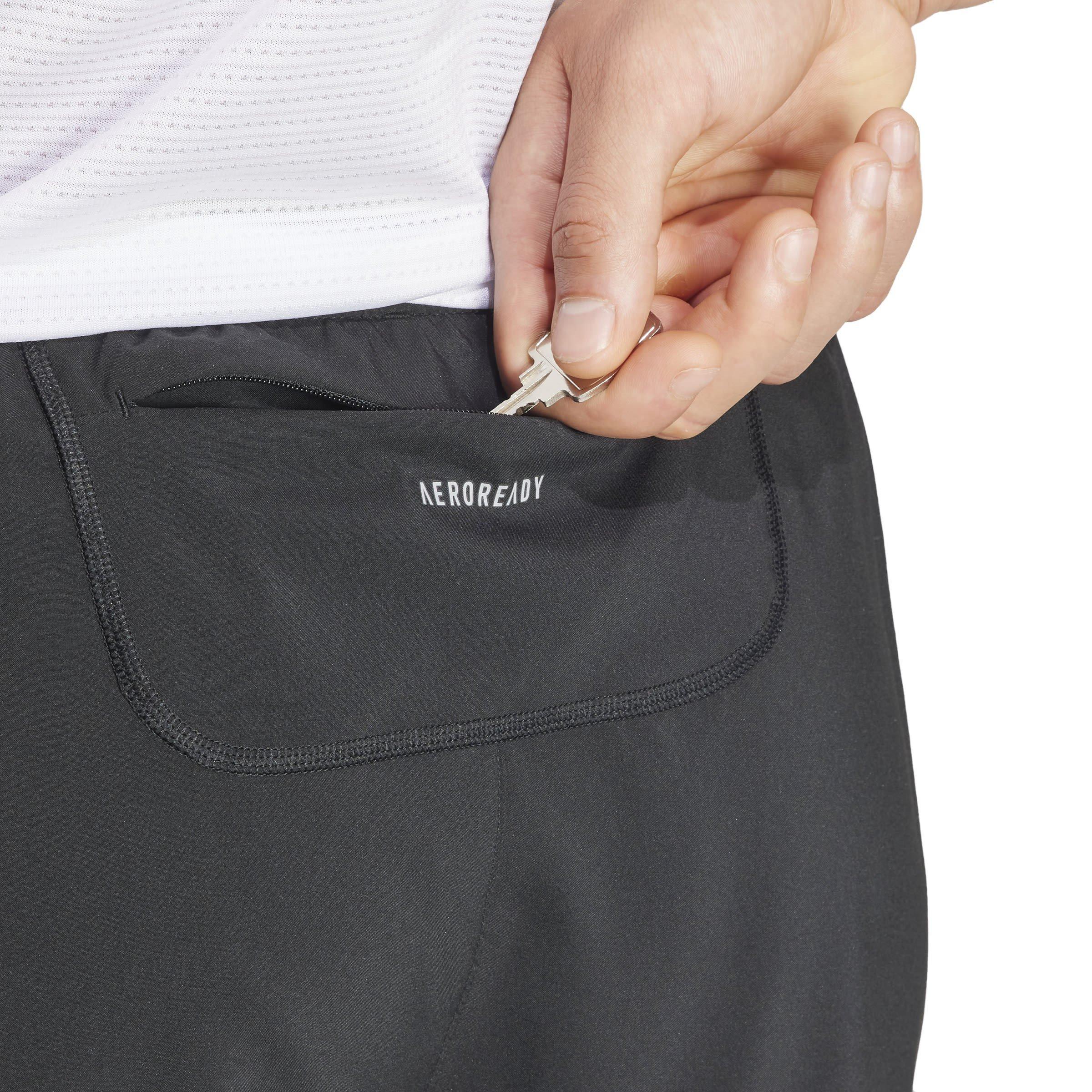 Black - adidas - Own The Run Mens Performance Shorts - 6