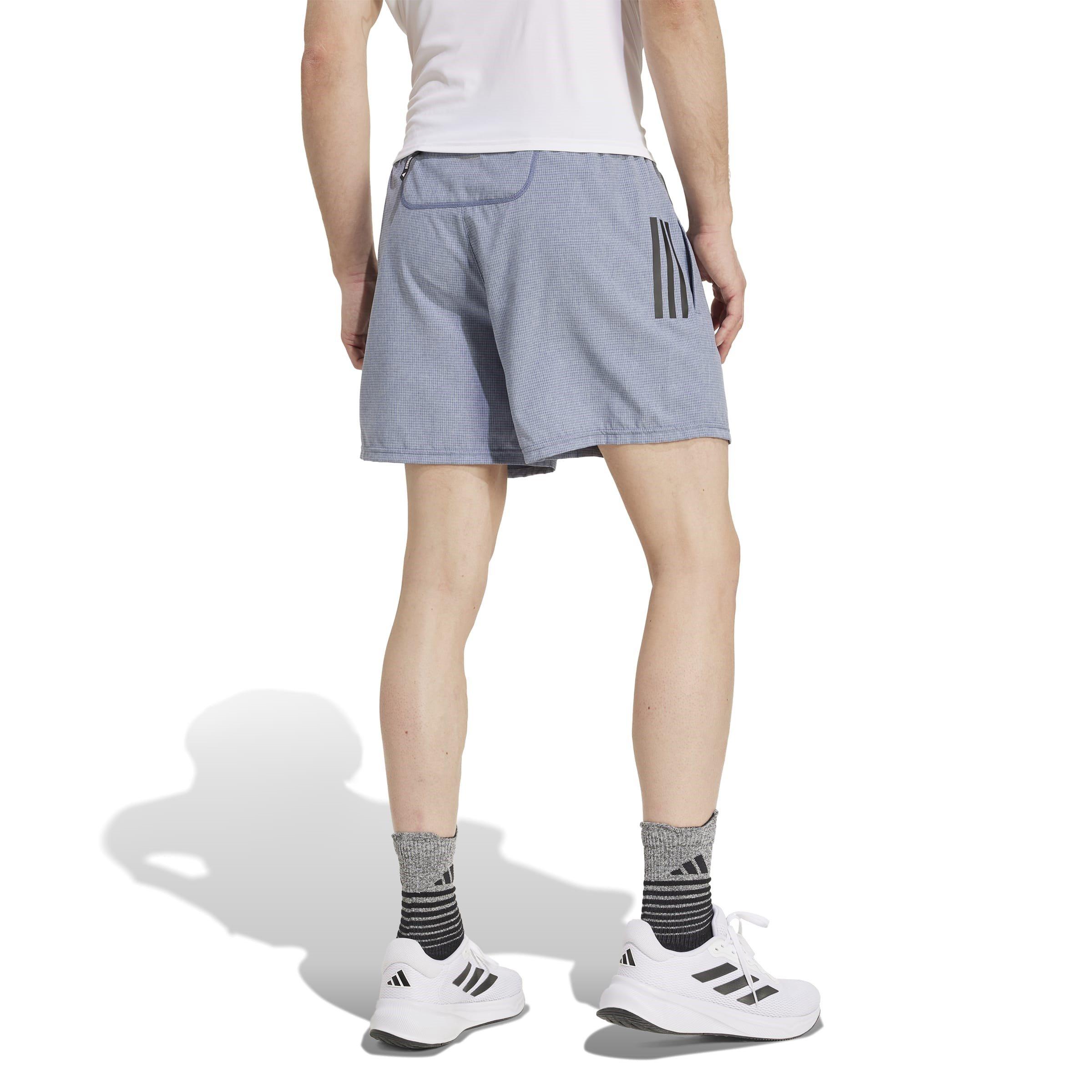 Prloin/White - adidas - Own The Run Mens Performance Shorts - 3