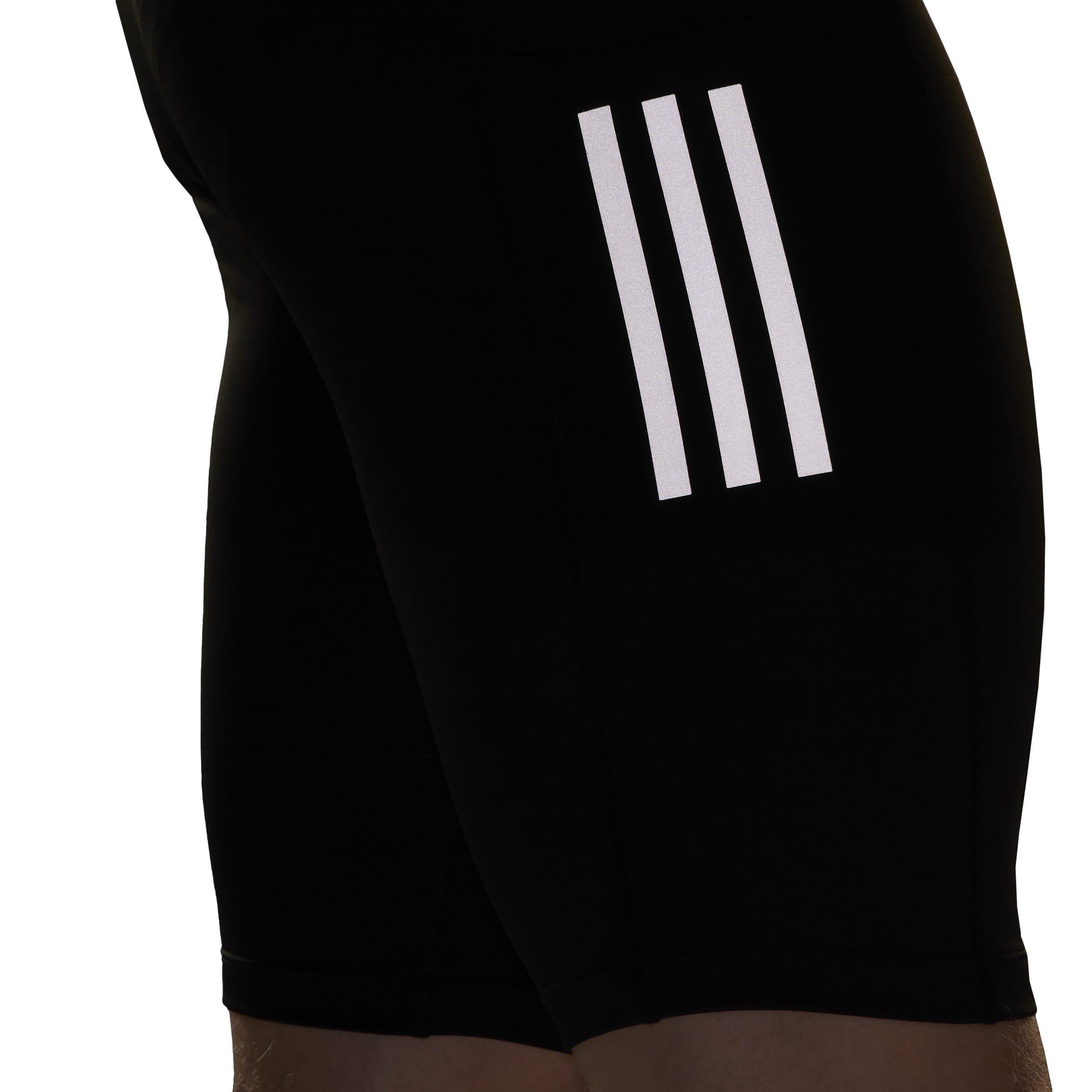 BLACK - adidas - Own the Run Short Tights Mens - 7