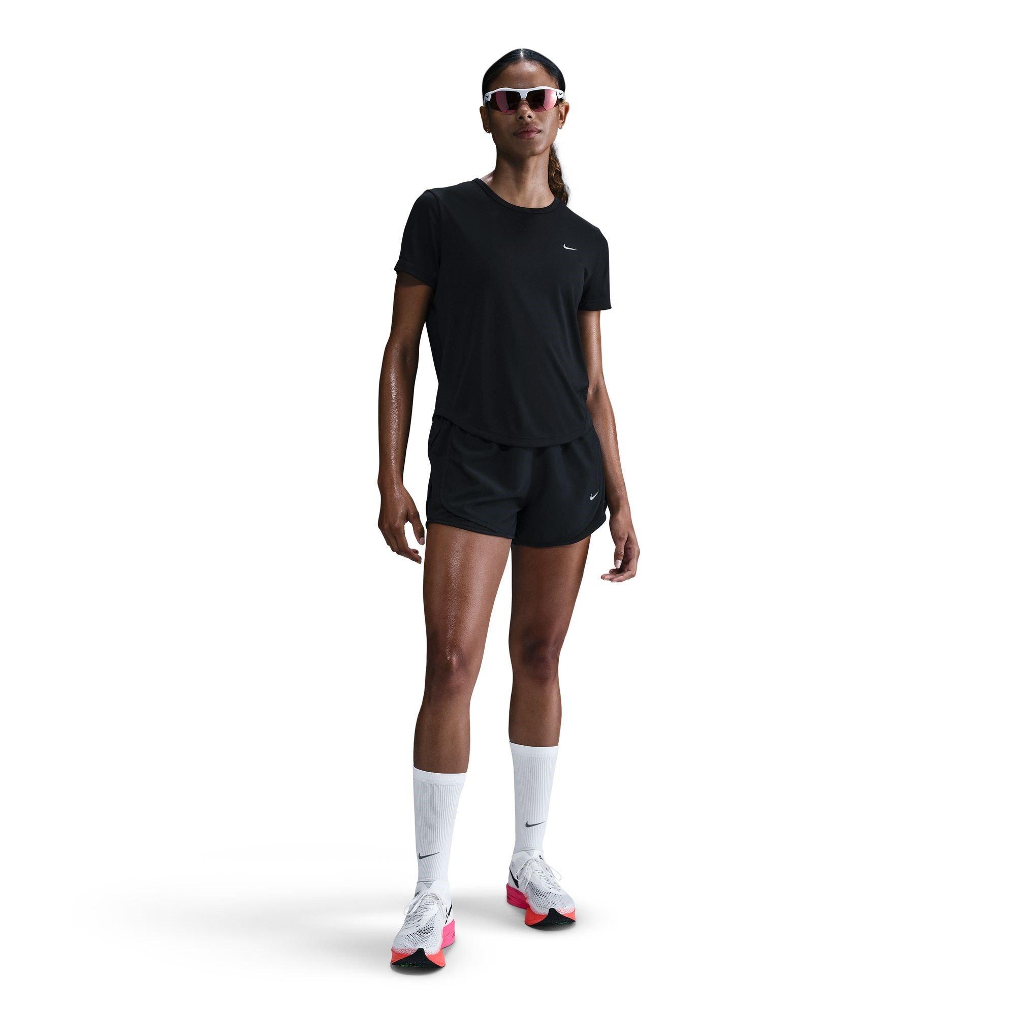 Schwarz - Nike - Tempo Women's Dri-FIT Short-Sleeve Running Top - 4