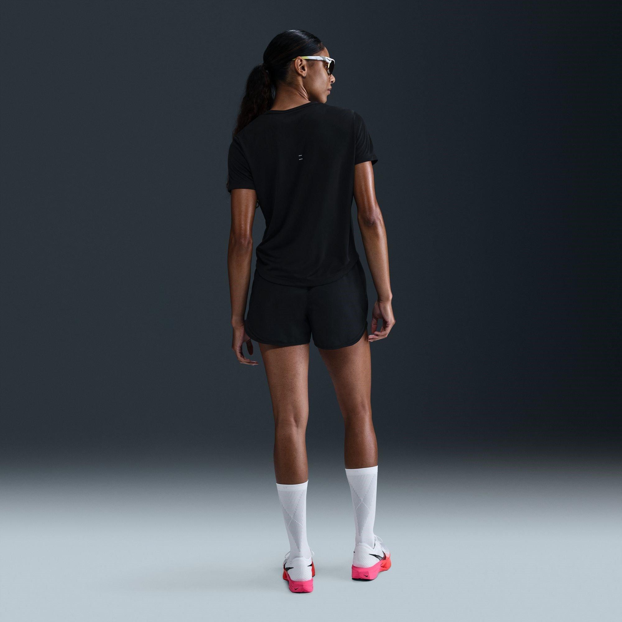 Schwarz - Nike - Tempo Women's Dri-FIT Short-Sleeve Running Top - 8