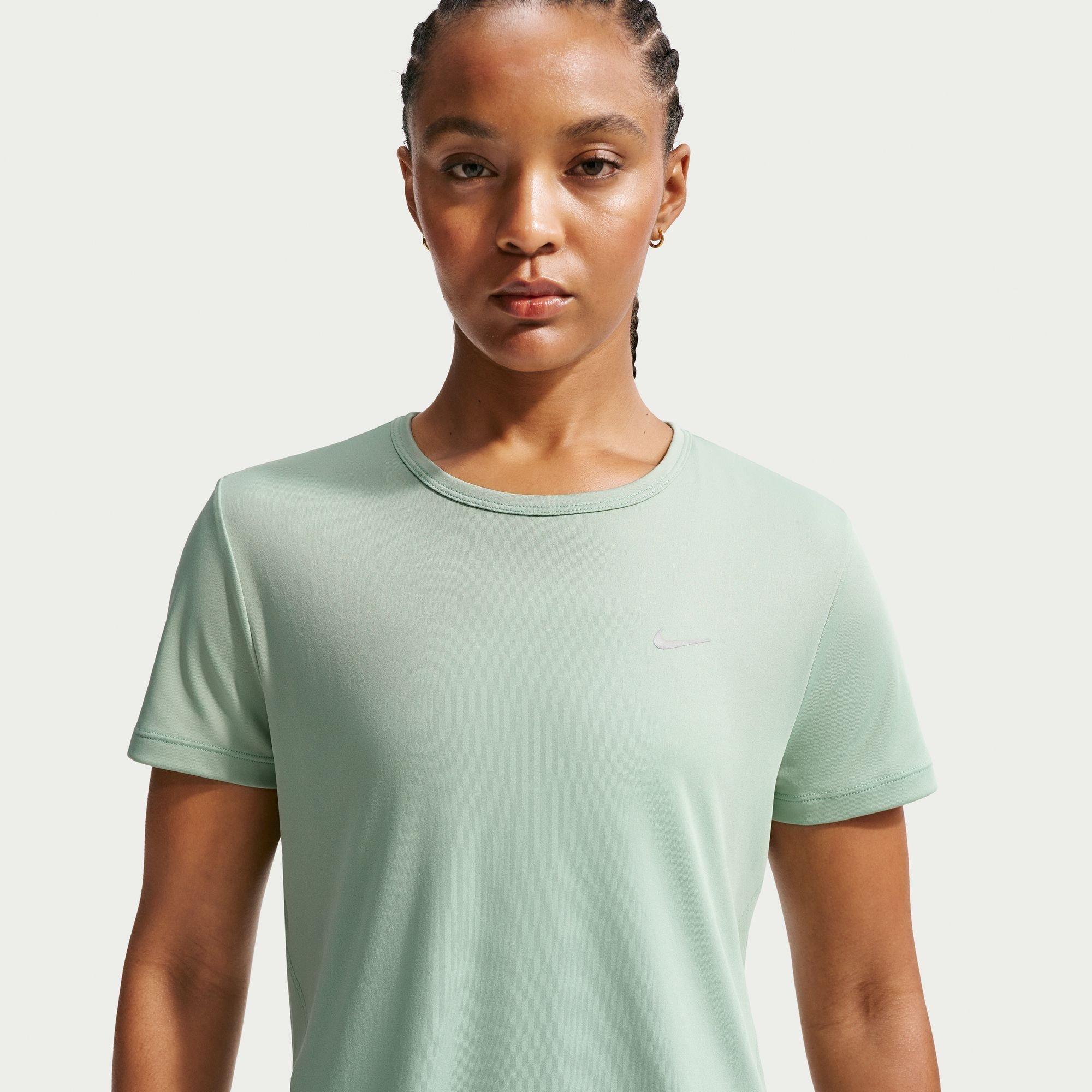 Nike Women's Tempo Dri-Fit Short-Sleeve Running Top - Steam - 8 (XS)