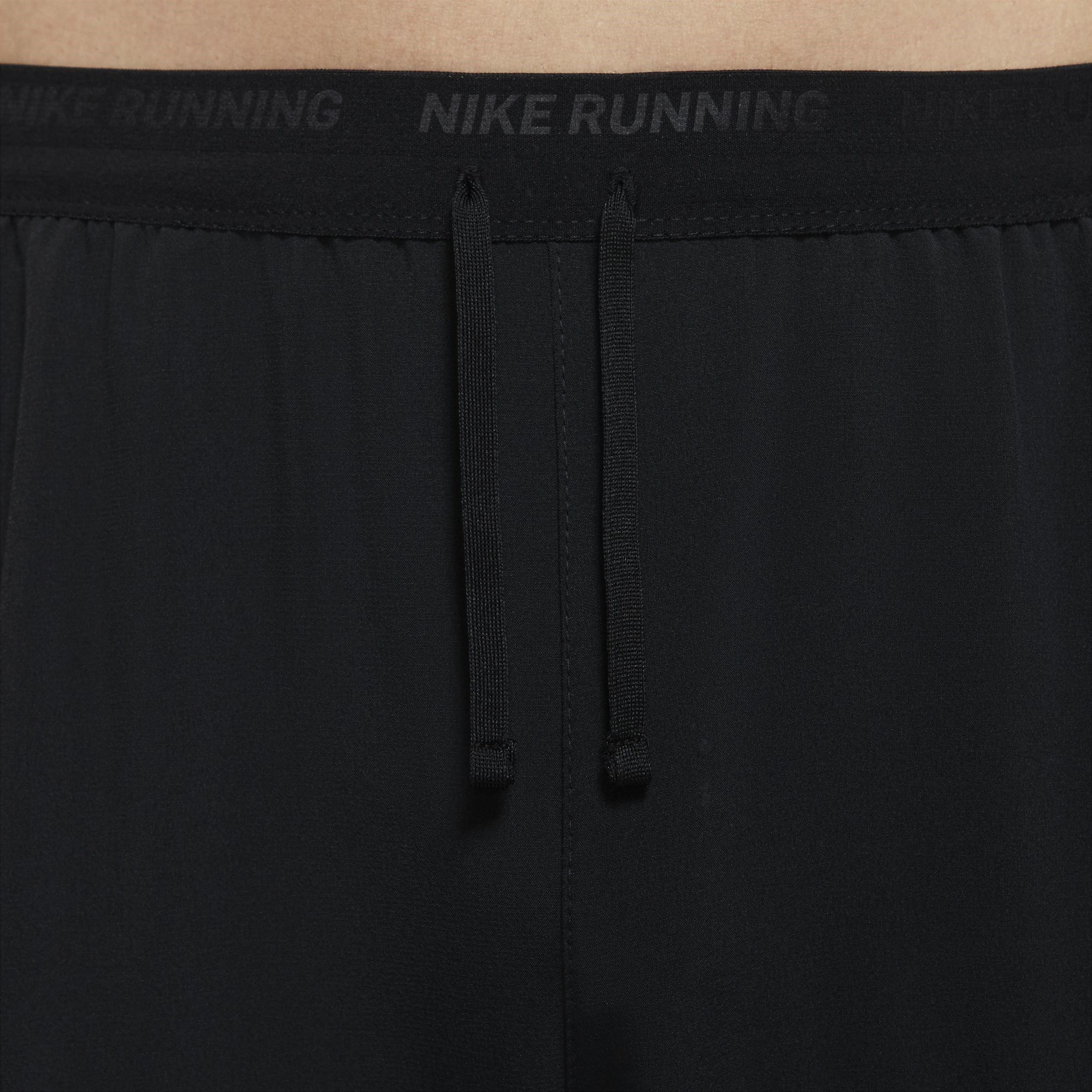 Blk/Ref.Silver - Nike - Dri-FIT Phenom Elite Mens Woven Running Pants - 3