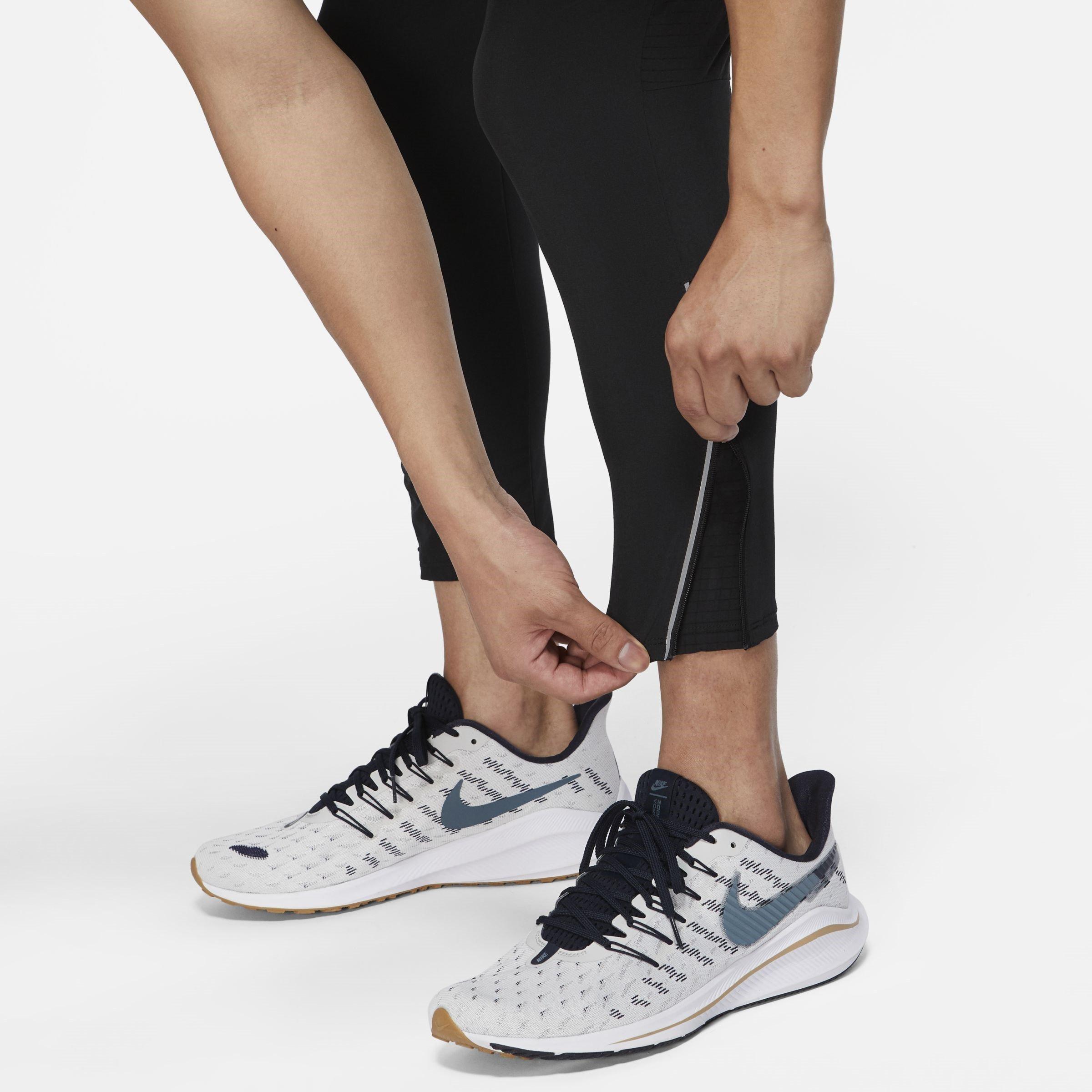 Blk/Ref.Silver - Nike - Dri-FIT Phenom Elite Mens Woven Running Pants - 5