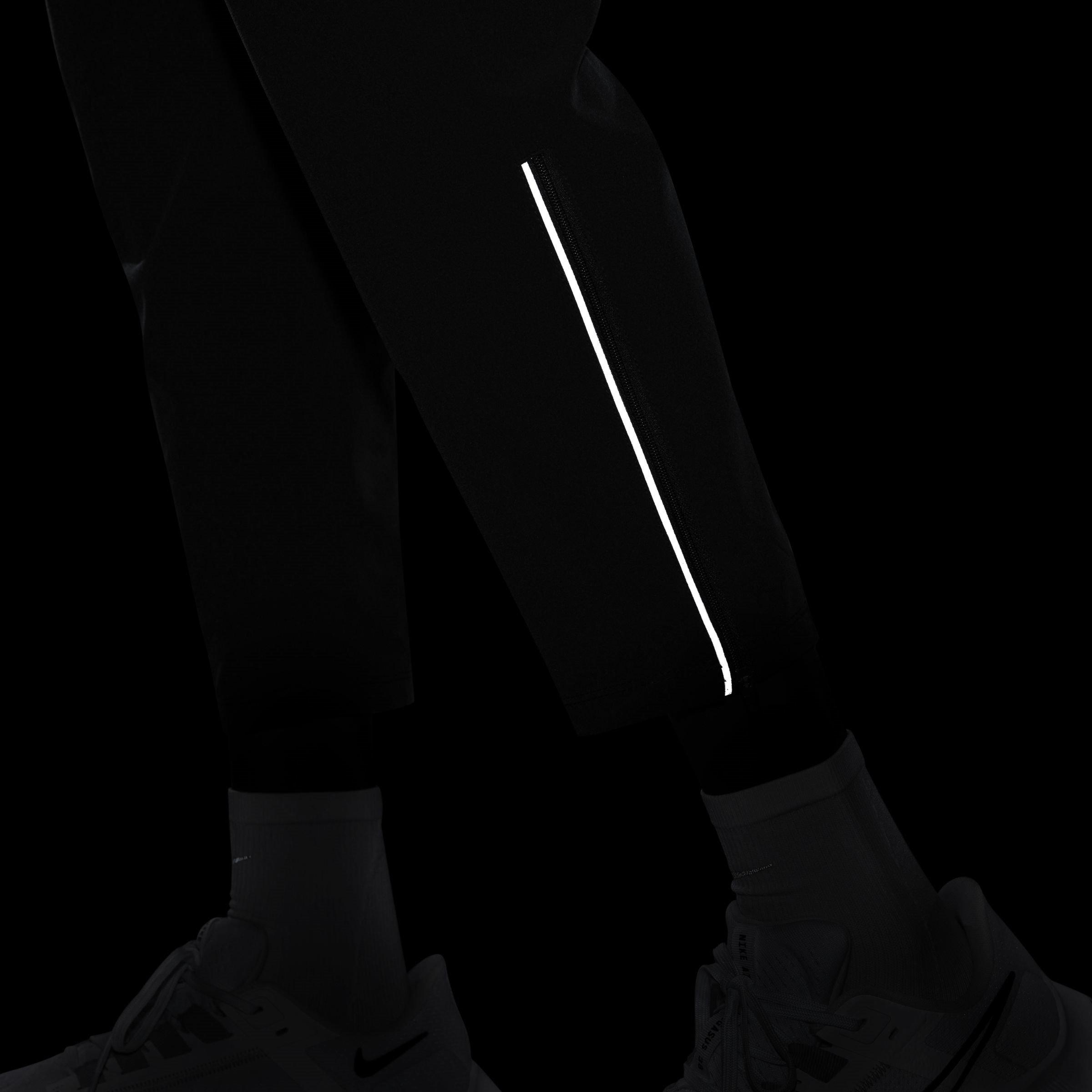 Blk/Ref.Silver - Nike - Dri-FIT Phenom Elite Mens Woven Running Pants - 9