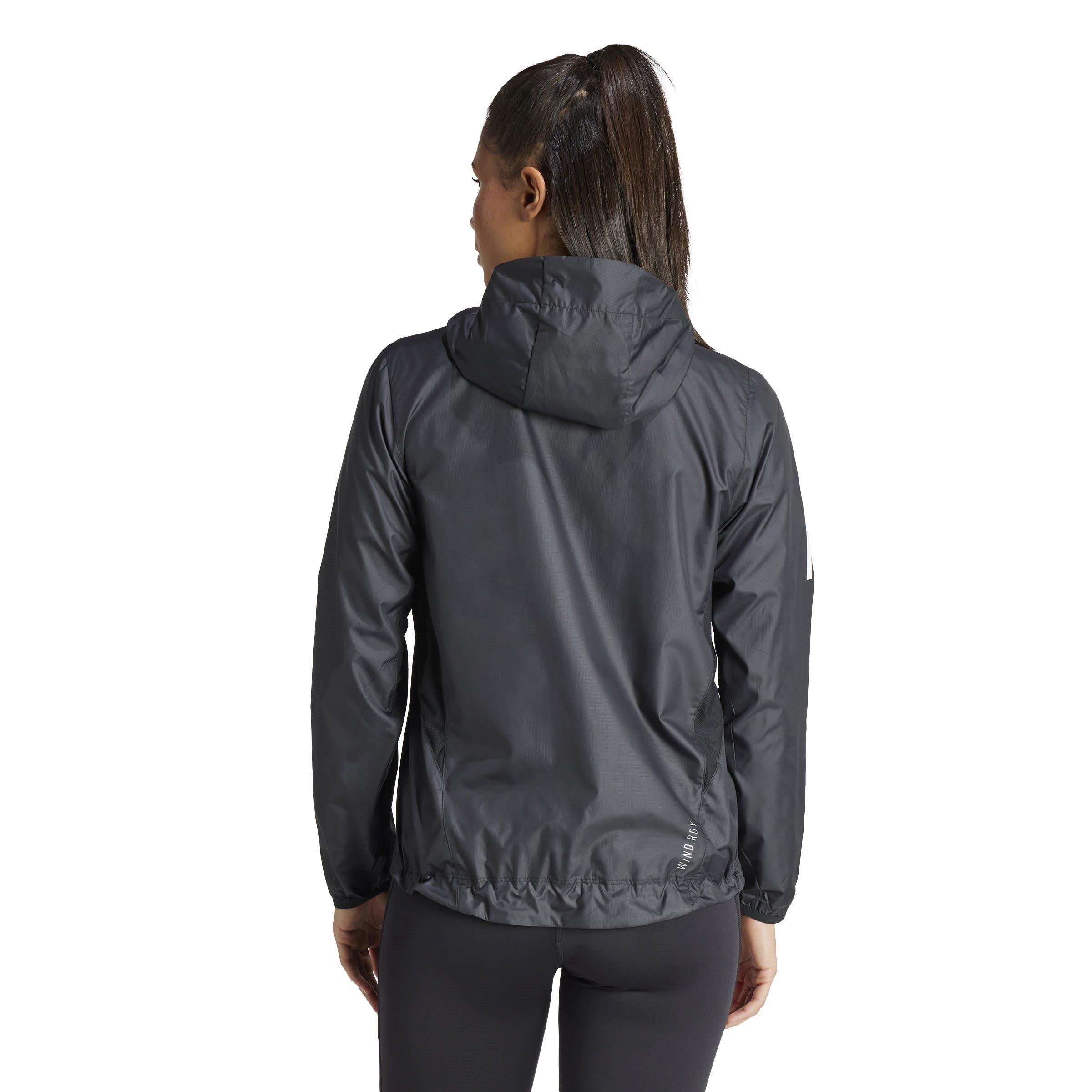 Schwarz - adidas - Own The Run Running Jacket Womens - 3
