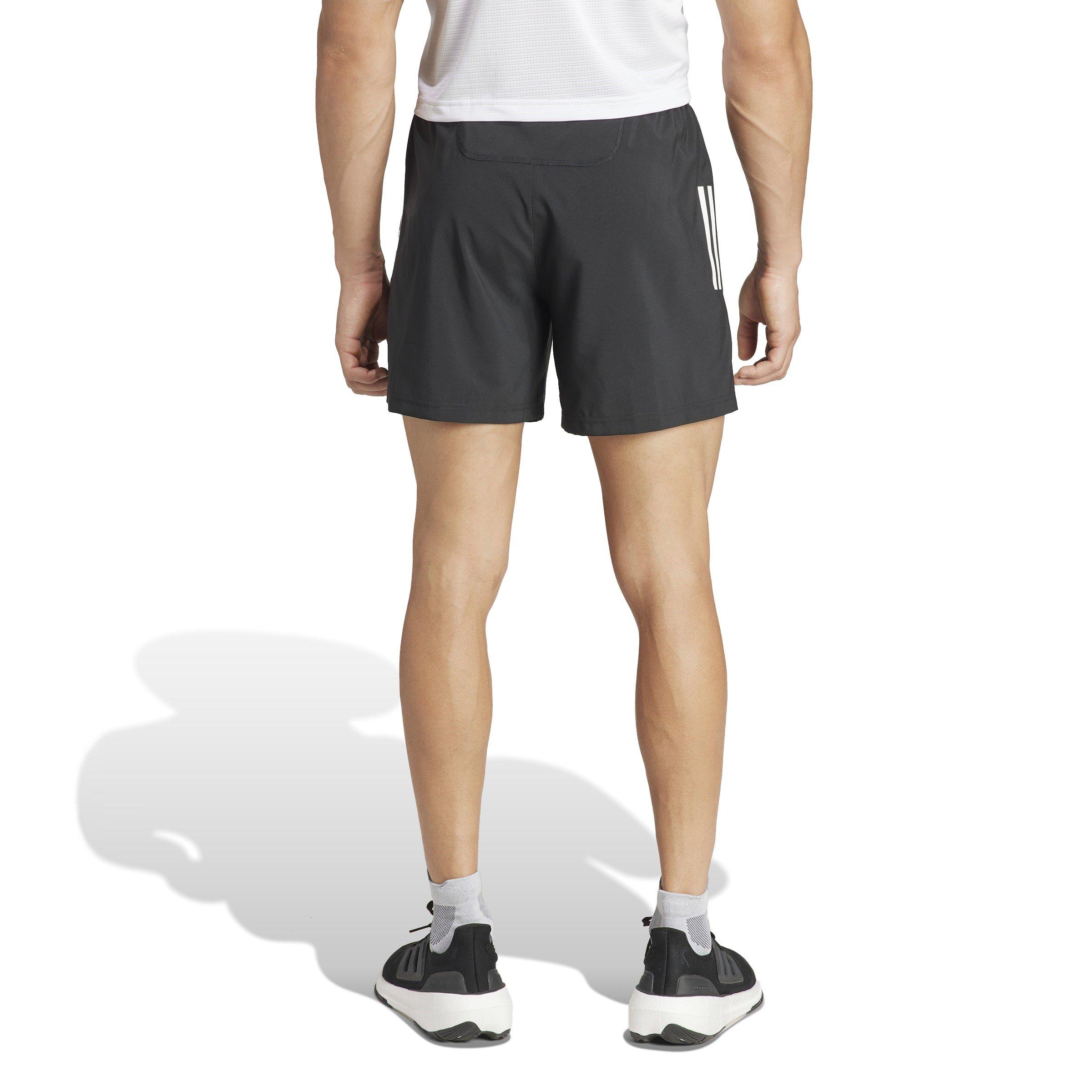 Crna - adidas - Own The Run Shorts Running Mens - 4