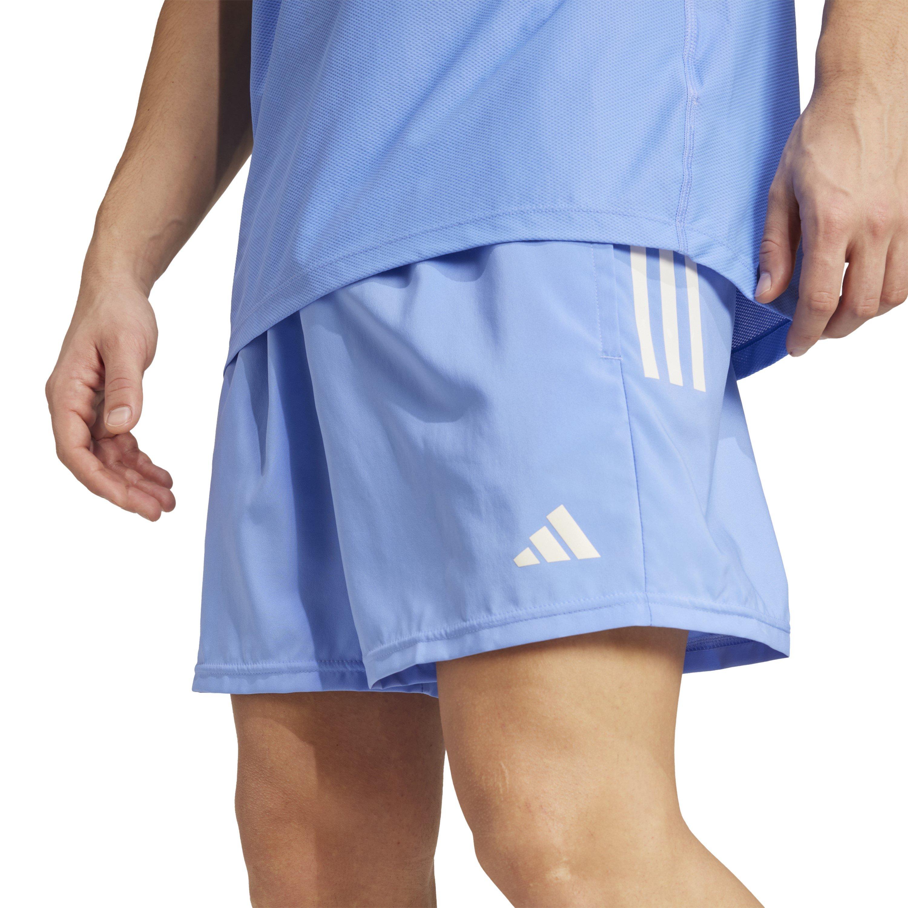 Blue Fusion - adidas - Own The Run Shorts Running Mens - 5
