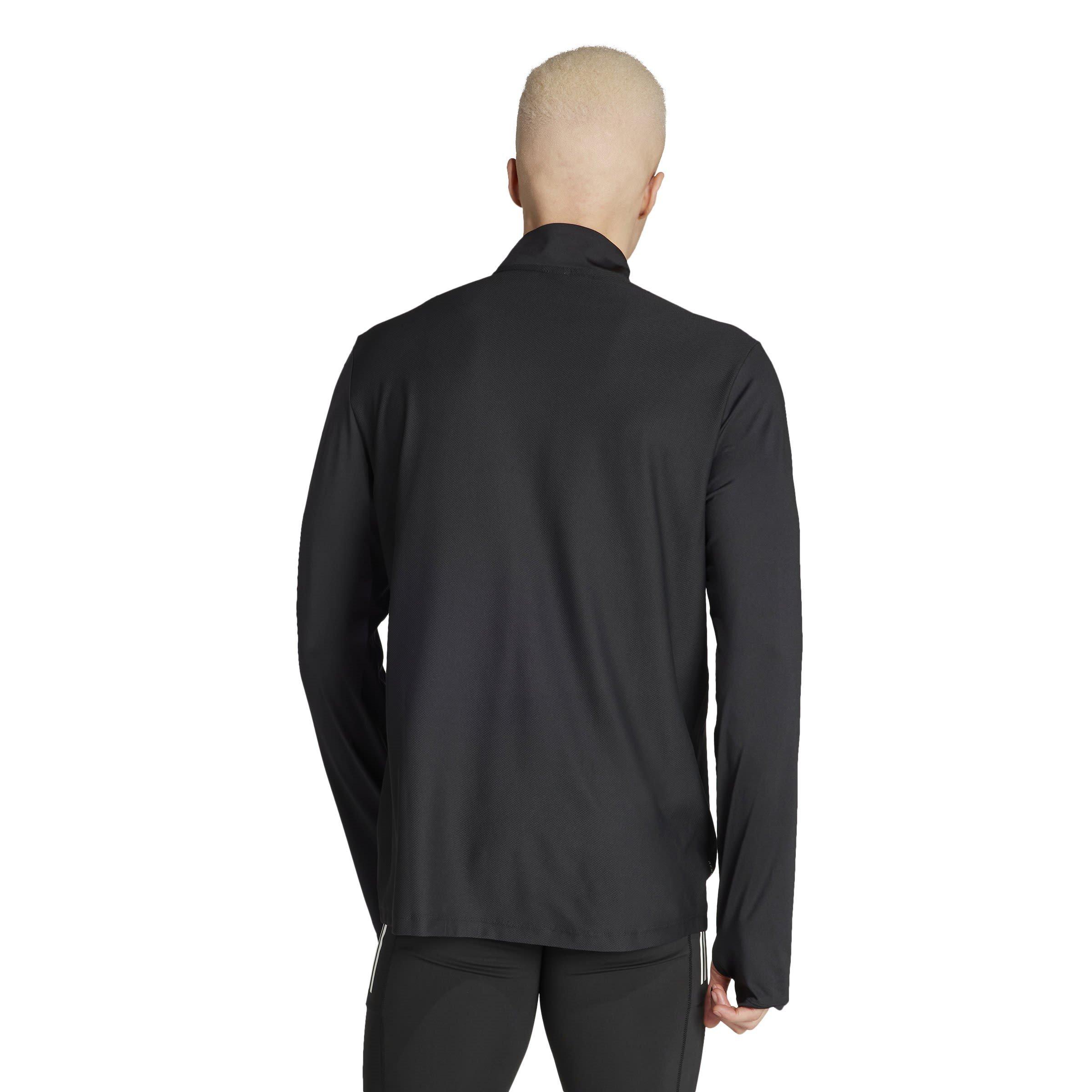 Schwarz - adidas - Own The Run Half-Zip Running Top Mens - 4