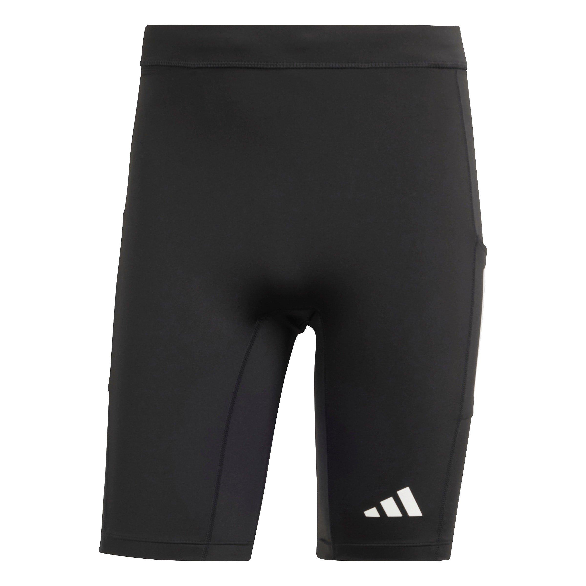 Black - adidas - Own the Run Short Tights Mens - 1