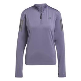 adidas The Run Half-Zip Running Top Womens