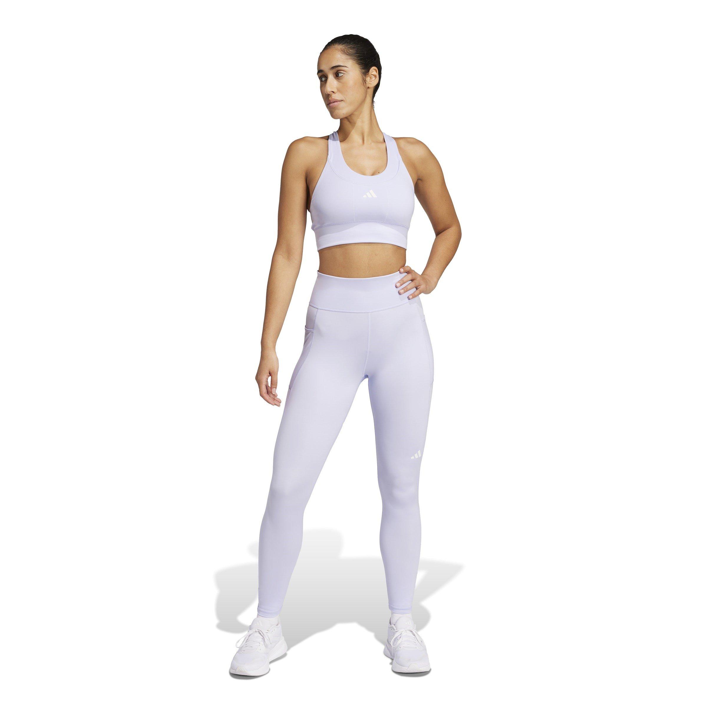 Violet Tone - adidas - Own The Run 7/8 Length Running Tight Womens - 7