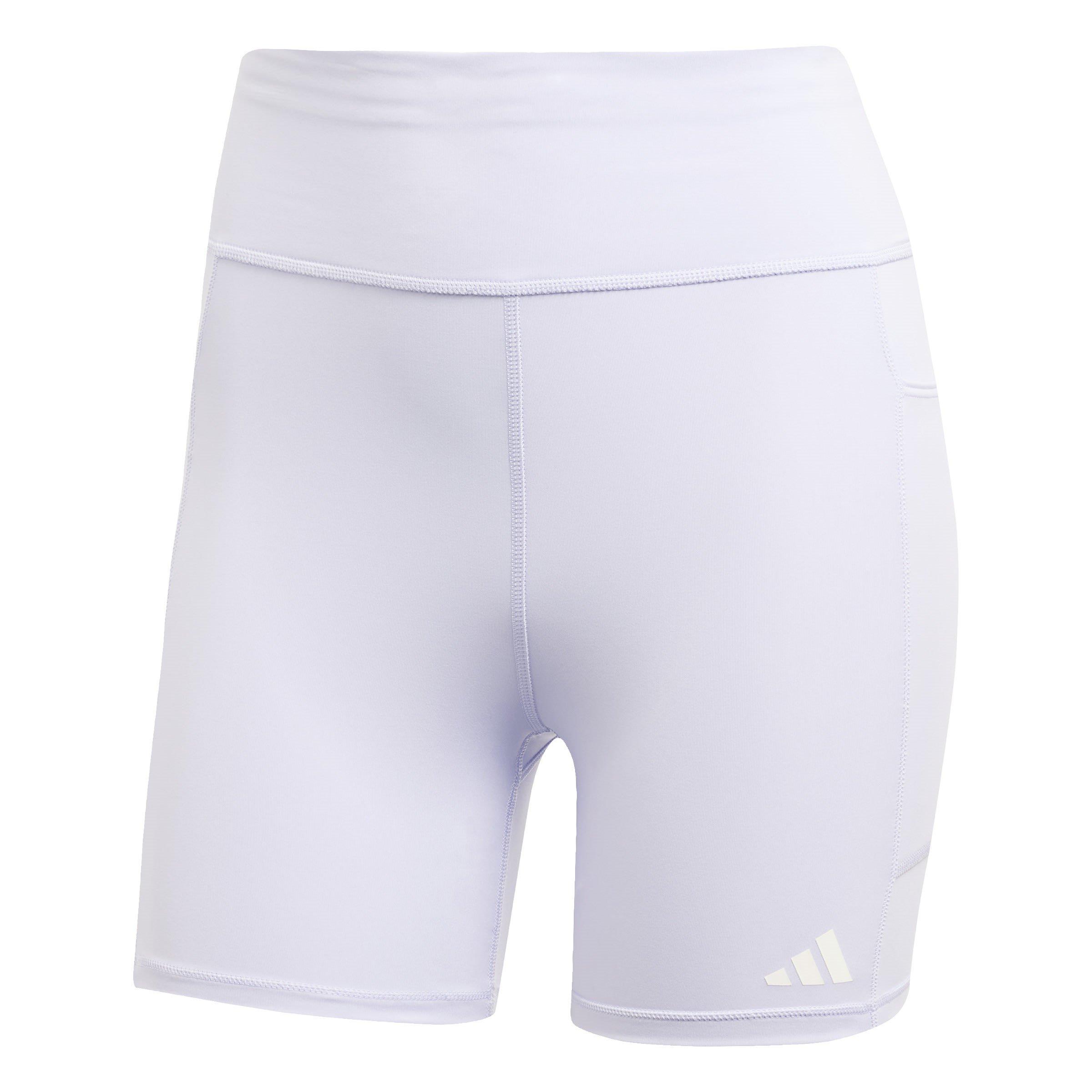 Adidas Women's Own The Run Short Leggings - Violet Tone - 14 (L)
