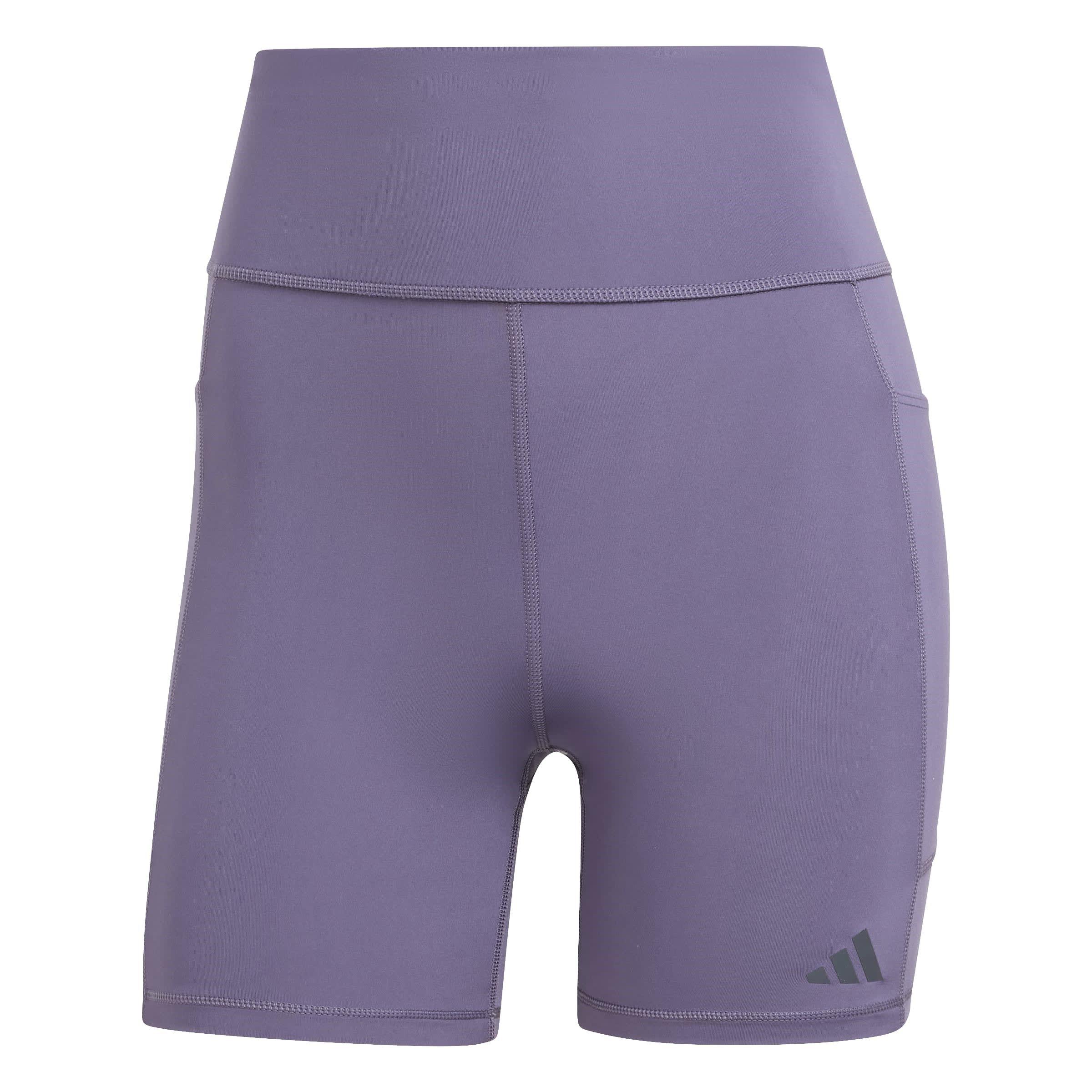 Adidas Women's Own The Run Short Leggings - Violet - 16 (XL)