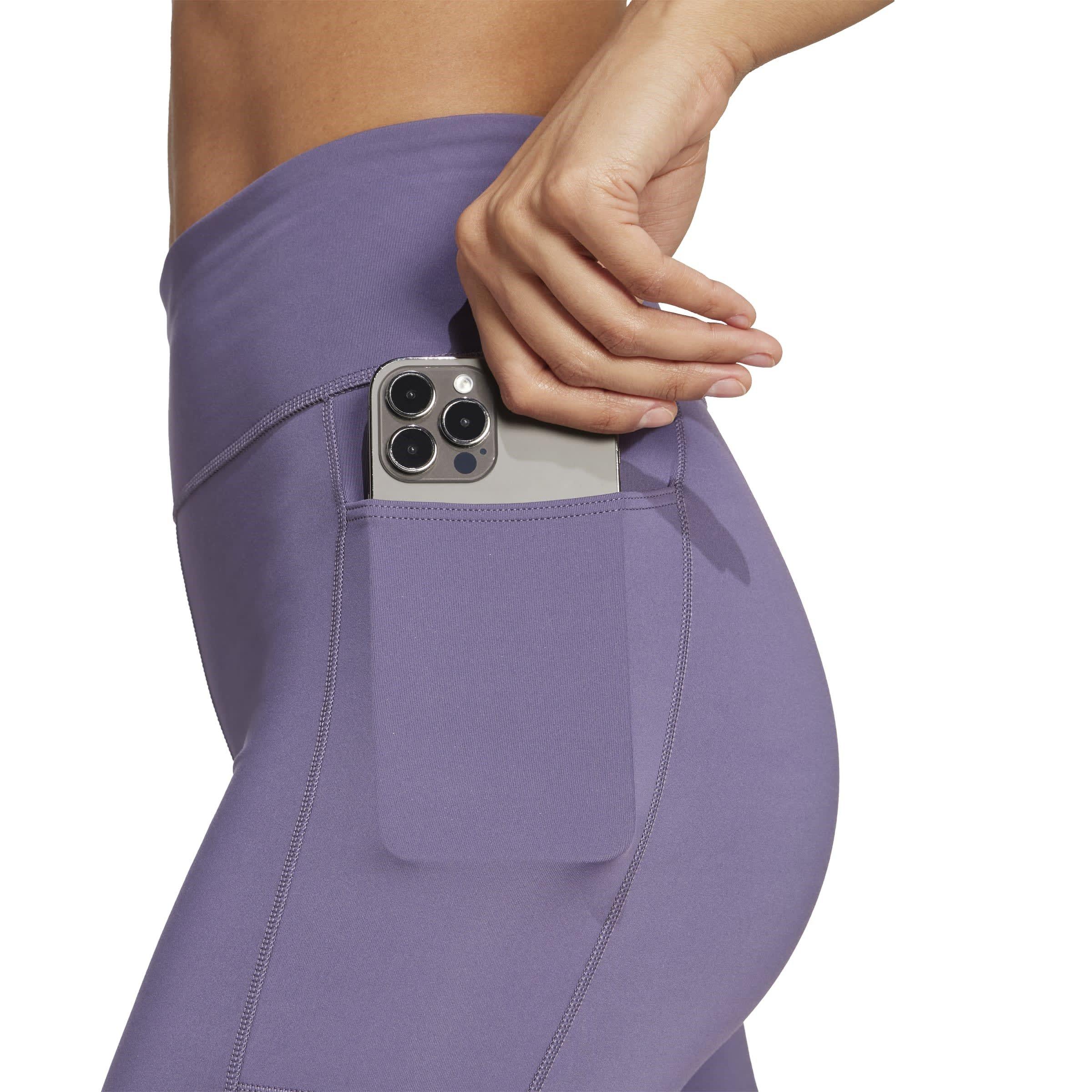 Violet - adidas - Own The Run Short Leggings Womens - 5