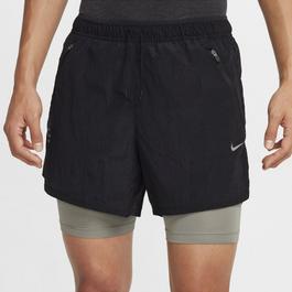 Nike Stride Running Division Dri FIT Mens 2-In-1 Running Shorts