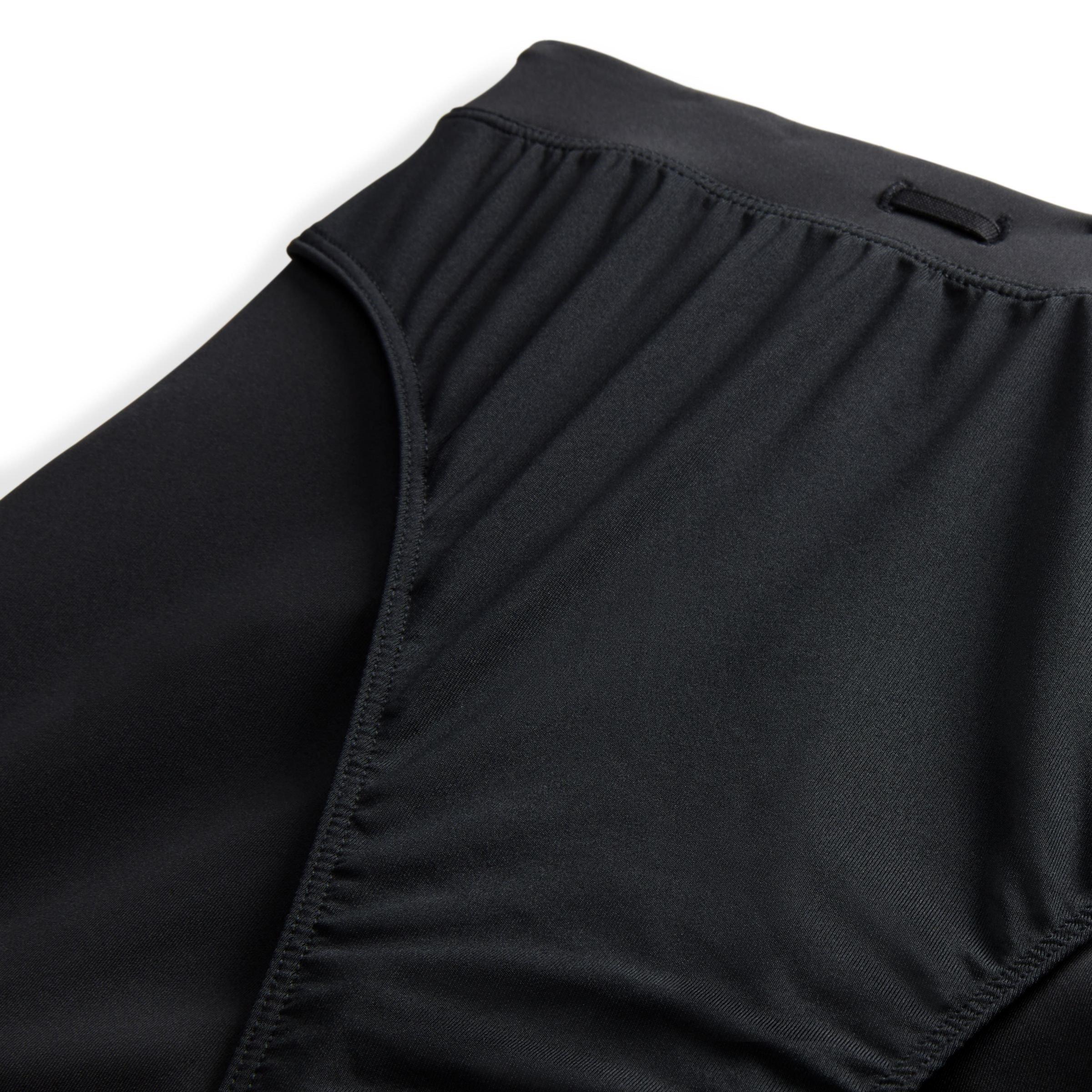 Blk/Ref.Silver - Nike - Fast Mens Dri-FIT Brief-Lined Running 1/2-Length Tights - 4