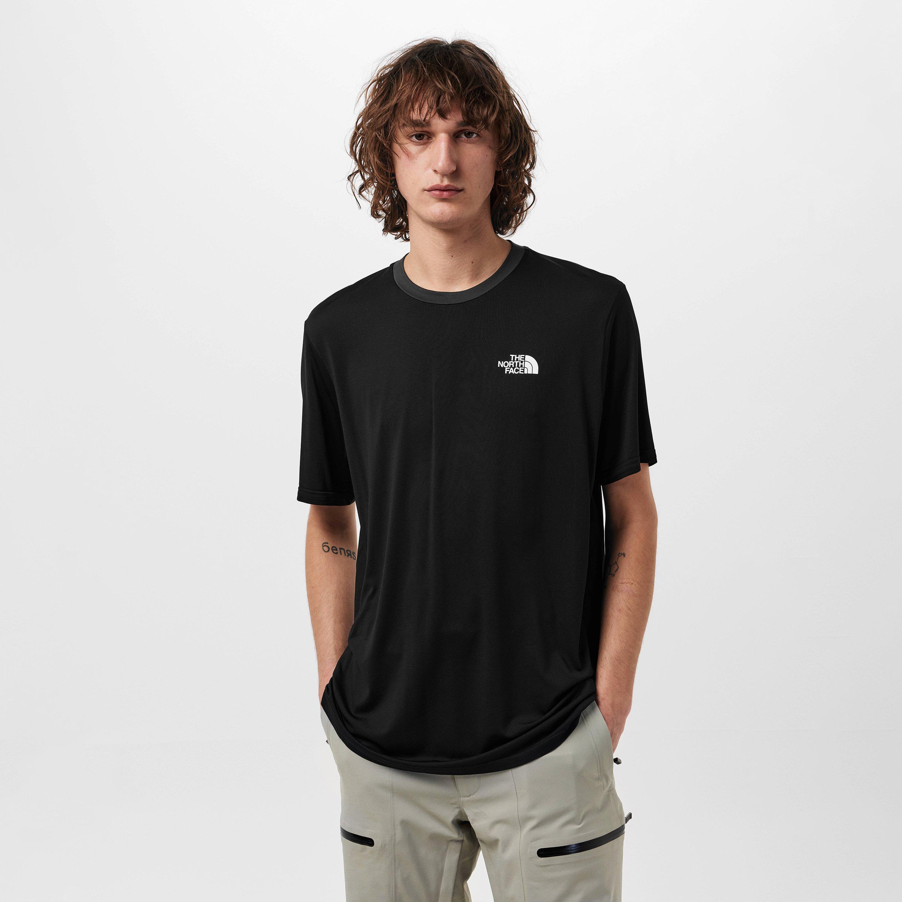 TNF Black - The North Face - Men's Valday Tech Short-Sleeve Performance Running Top - 3