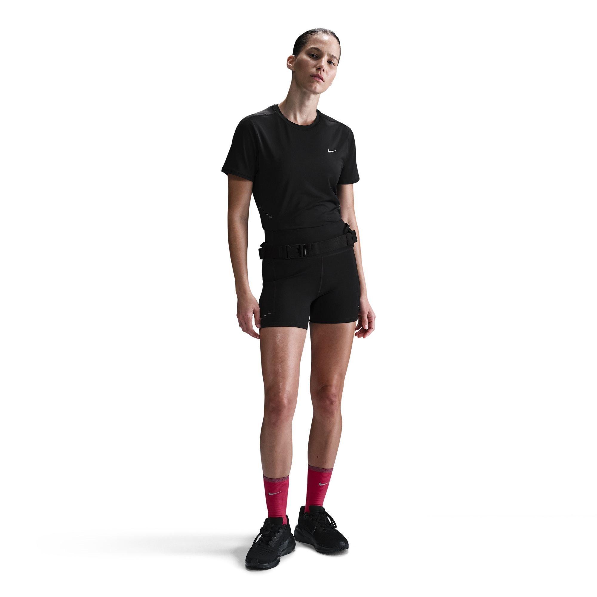 Nero - Nike - Swift Women's Dri-FIT Short-Sleeve Running Top - 5