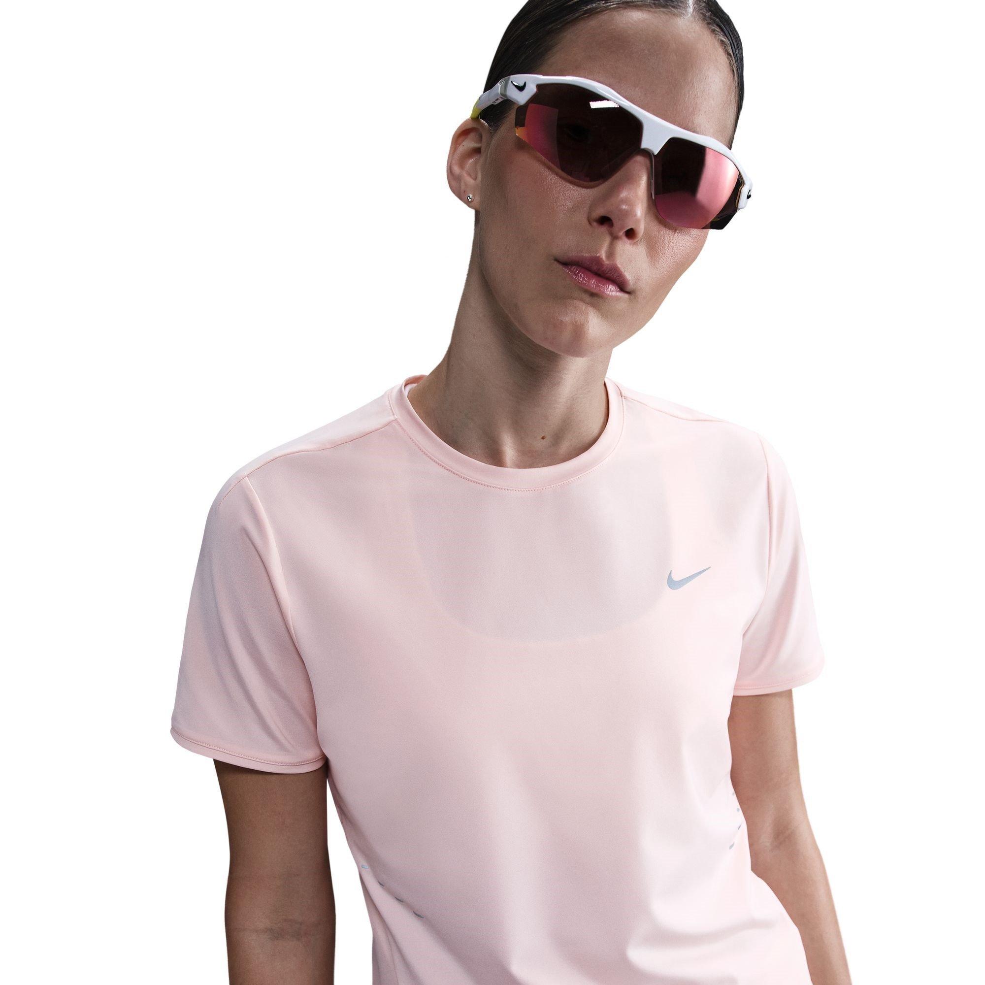 Nike Women's Swift Dri-Fit Short-Sleeve Running Top - Atmosphere - 14 (L)