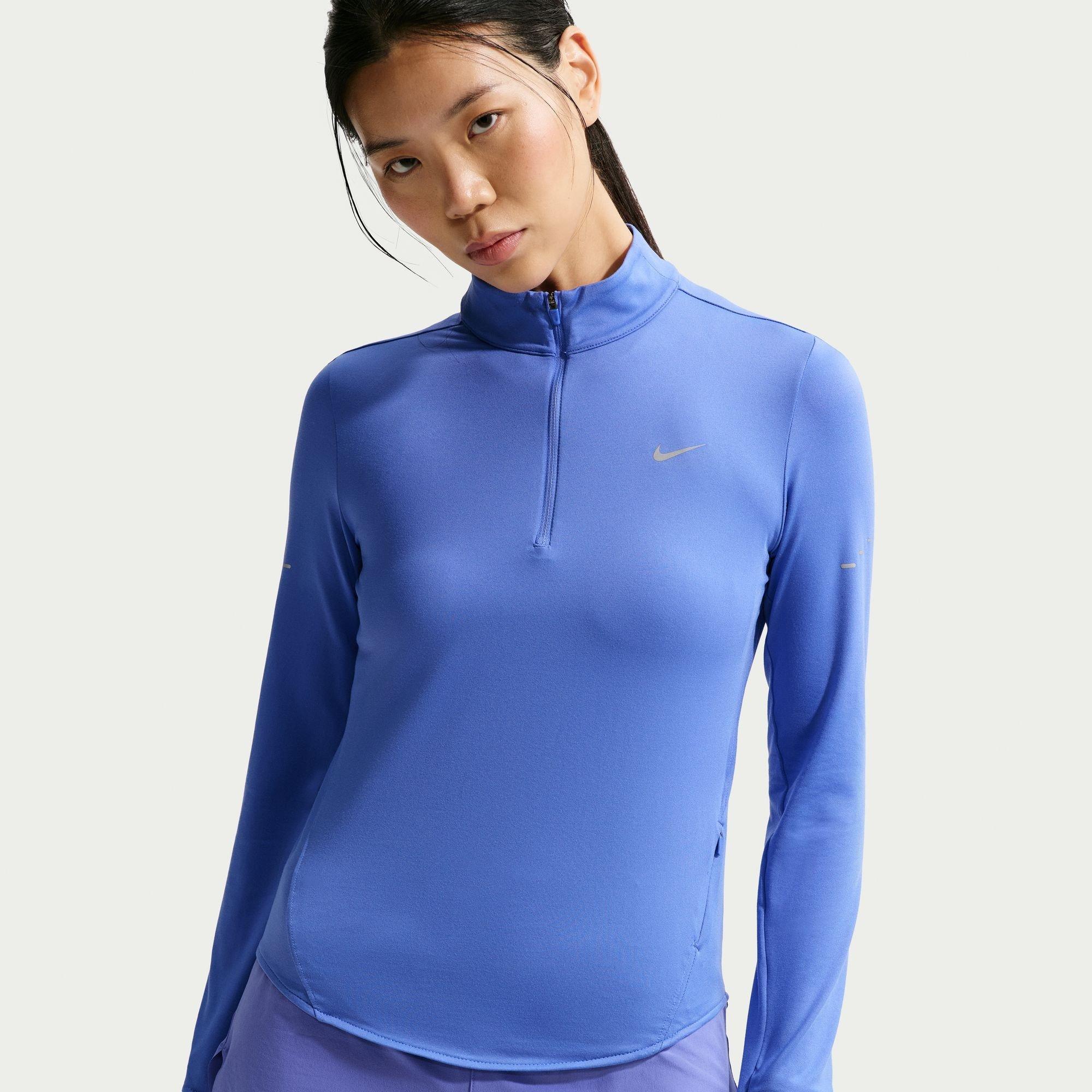 Nike Women's Swift 1/4-Zip Running Top - Sapphire - 8 (XS)