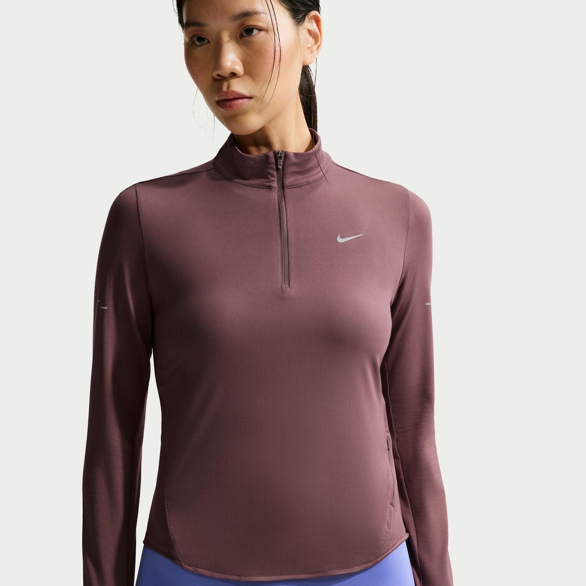 Nike Women's Swift 1/4-Zip Running Top - Tattoo - 8 (XS)