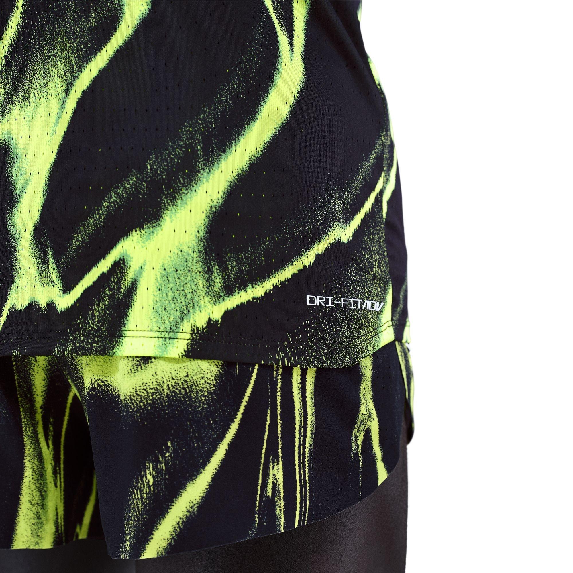 Volt/White - Nike - AeroSwift Dri-FIT Elite Tank Top - 6