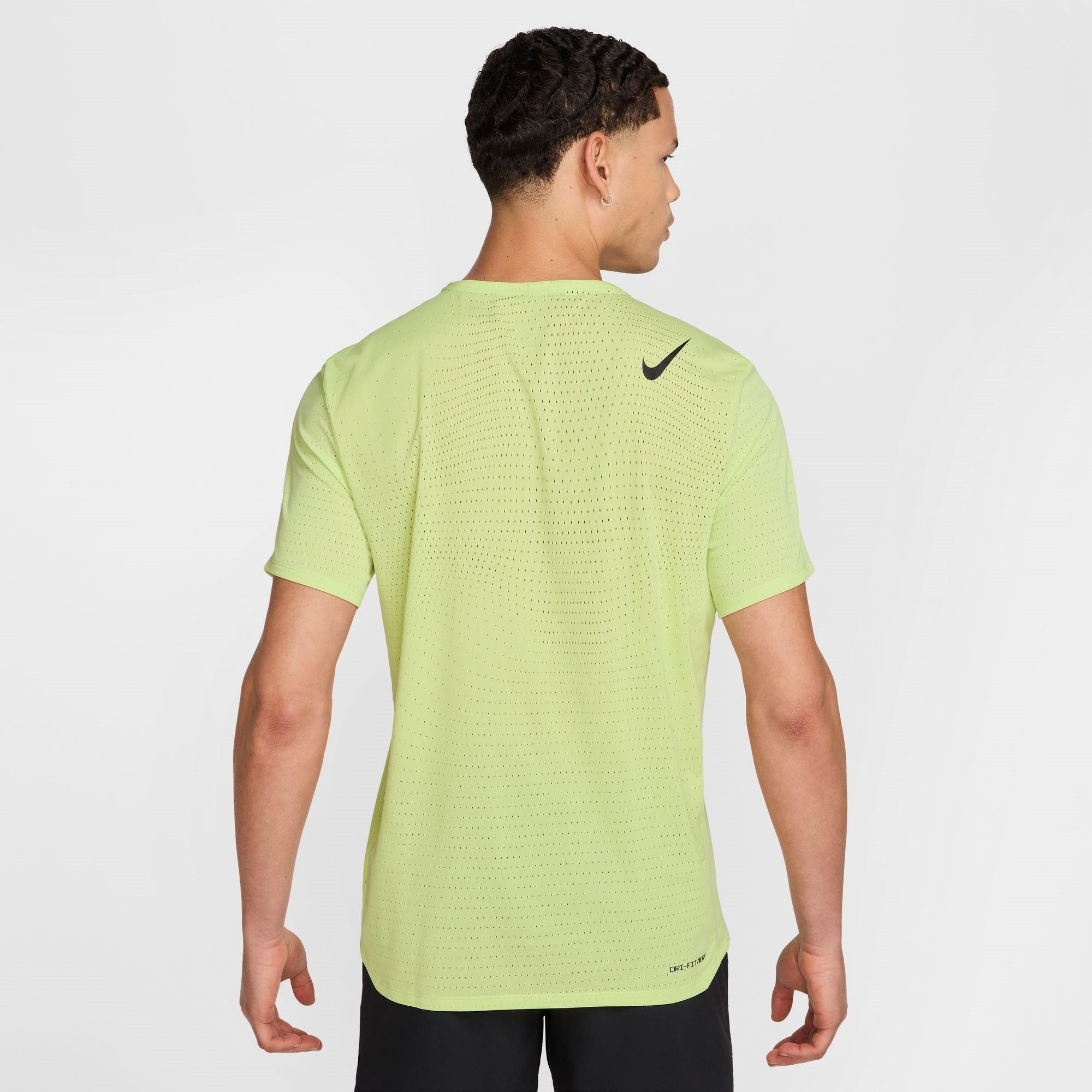 Citroen/Zwart - Nike - Aeroswift Short Sleeve Top Mens - 2