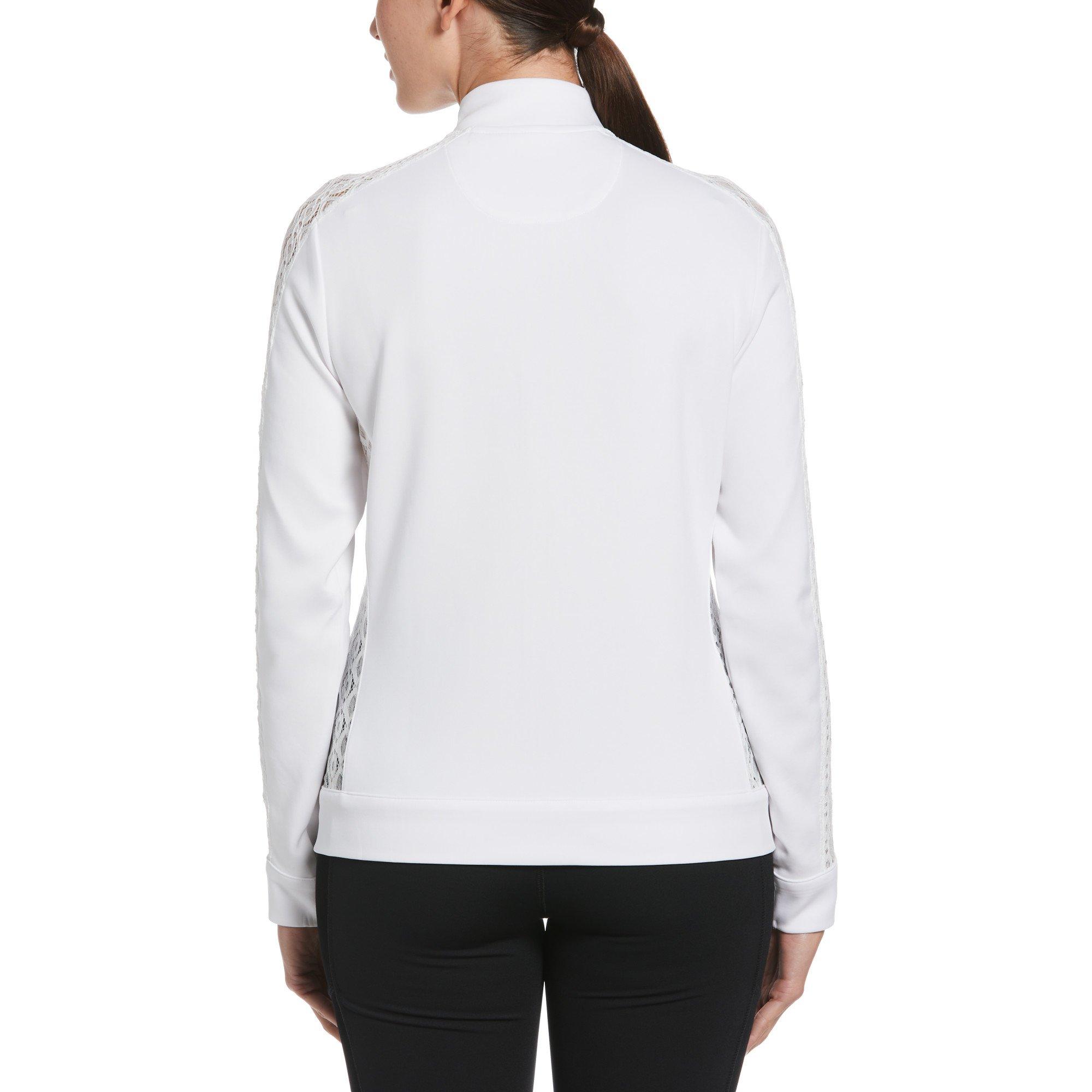 Bright White - Original Penguin - Water Resistant Performance Tennis Jacket - 2