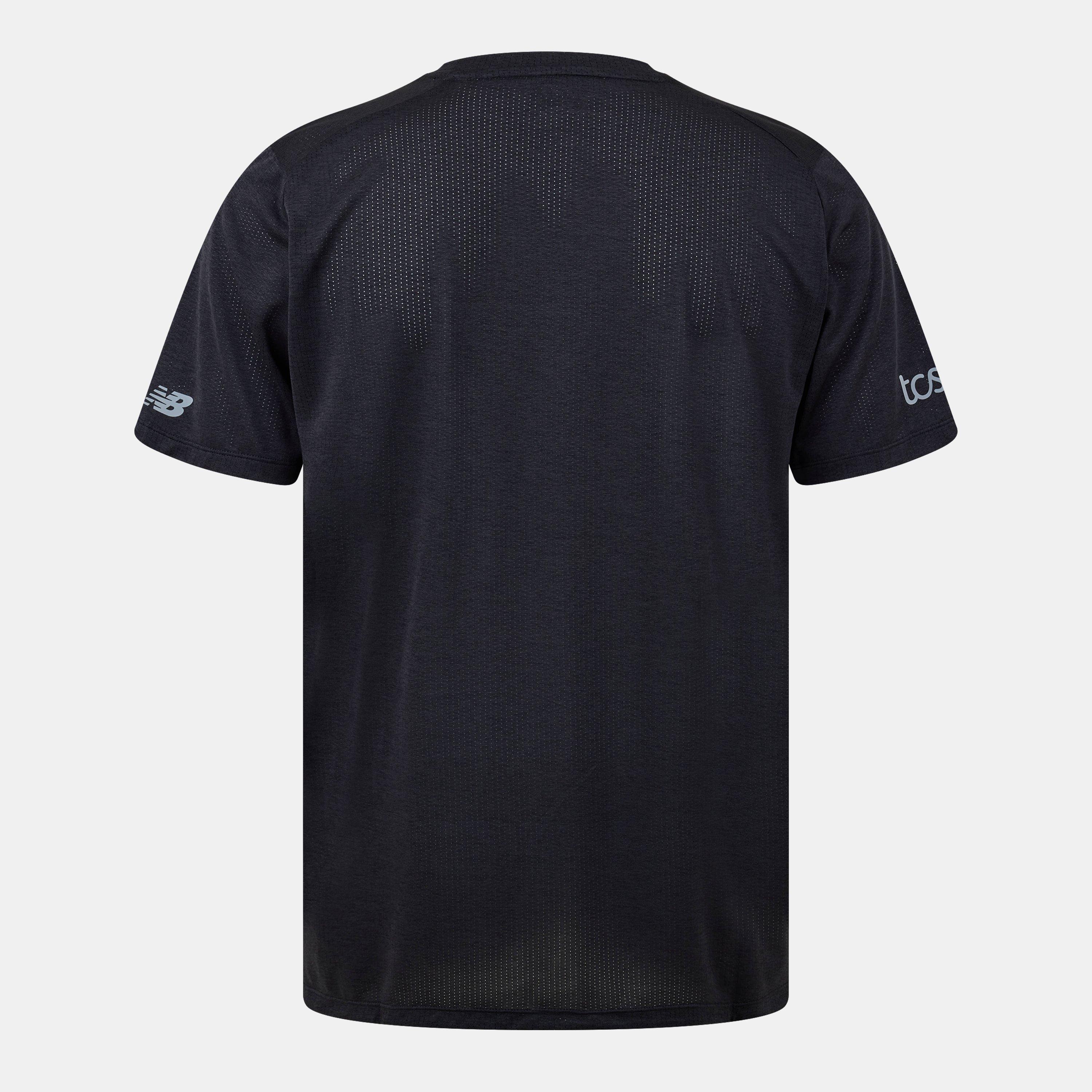 Zwarte Grafische - New Balance - Balance LDN Marathon Running Top Mens - 2