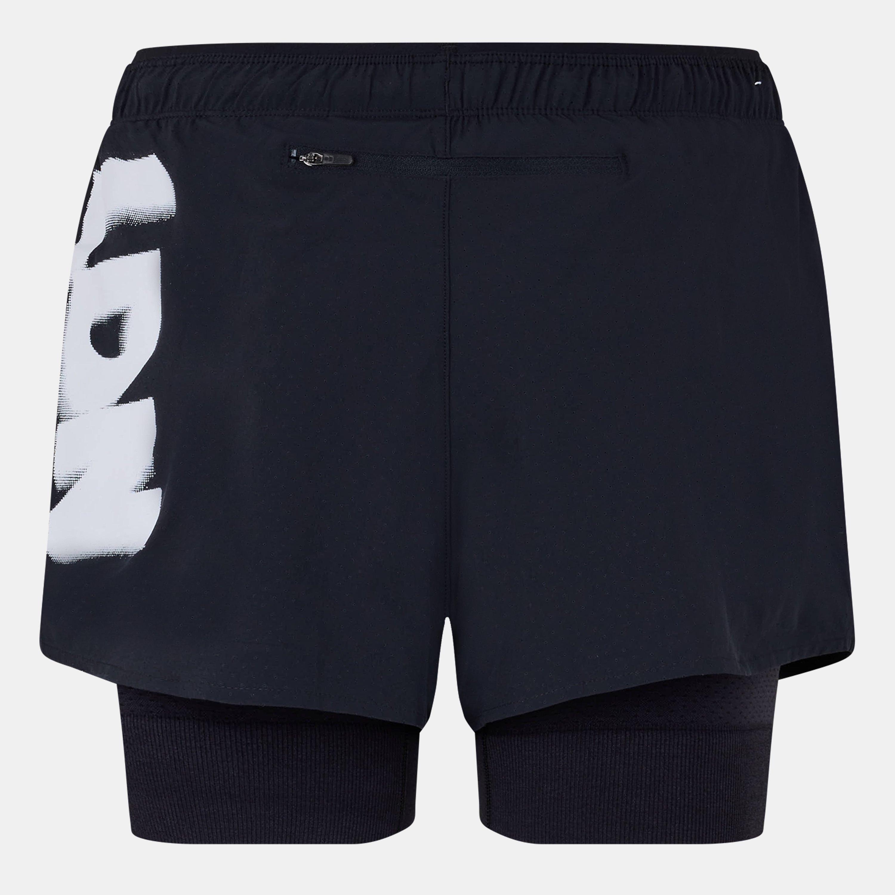 Schwarze Grafik - New Balance - Balance RC 3 Inch Running Short Womens - 2