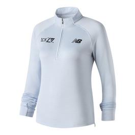 New Balance Balance Heat Grid half Zip Running Top Womens