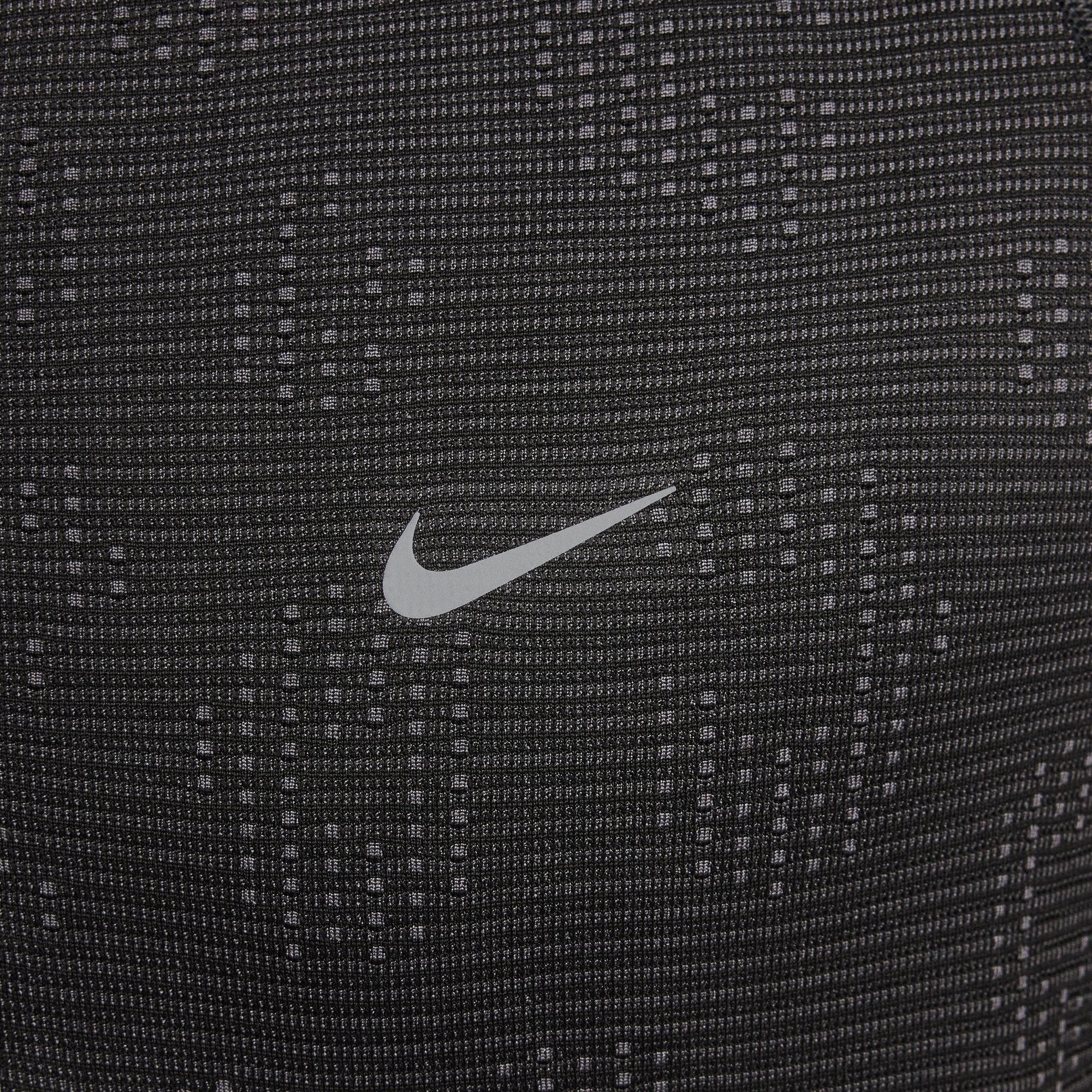 Black/Iron - Nike - Pinnacle Running Division Half Zip Top - 4