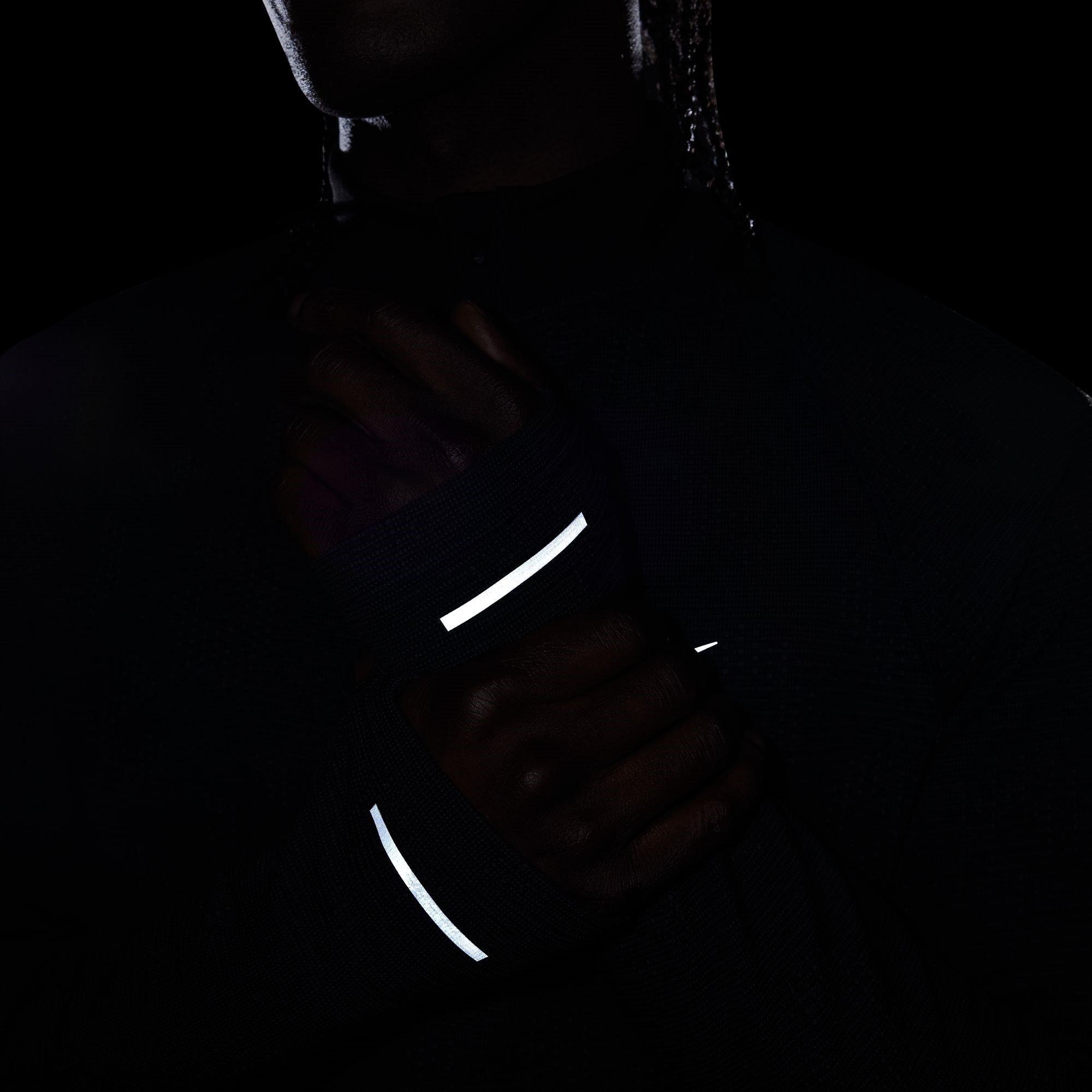 Black/Iron - Nike - Pinnacle Running Division Half Zip Top - 10