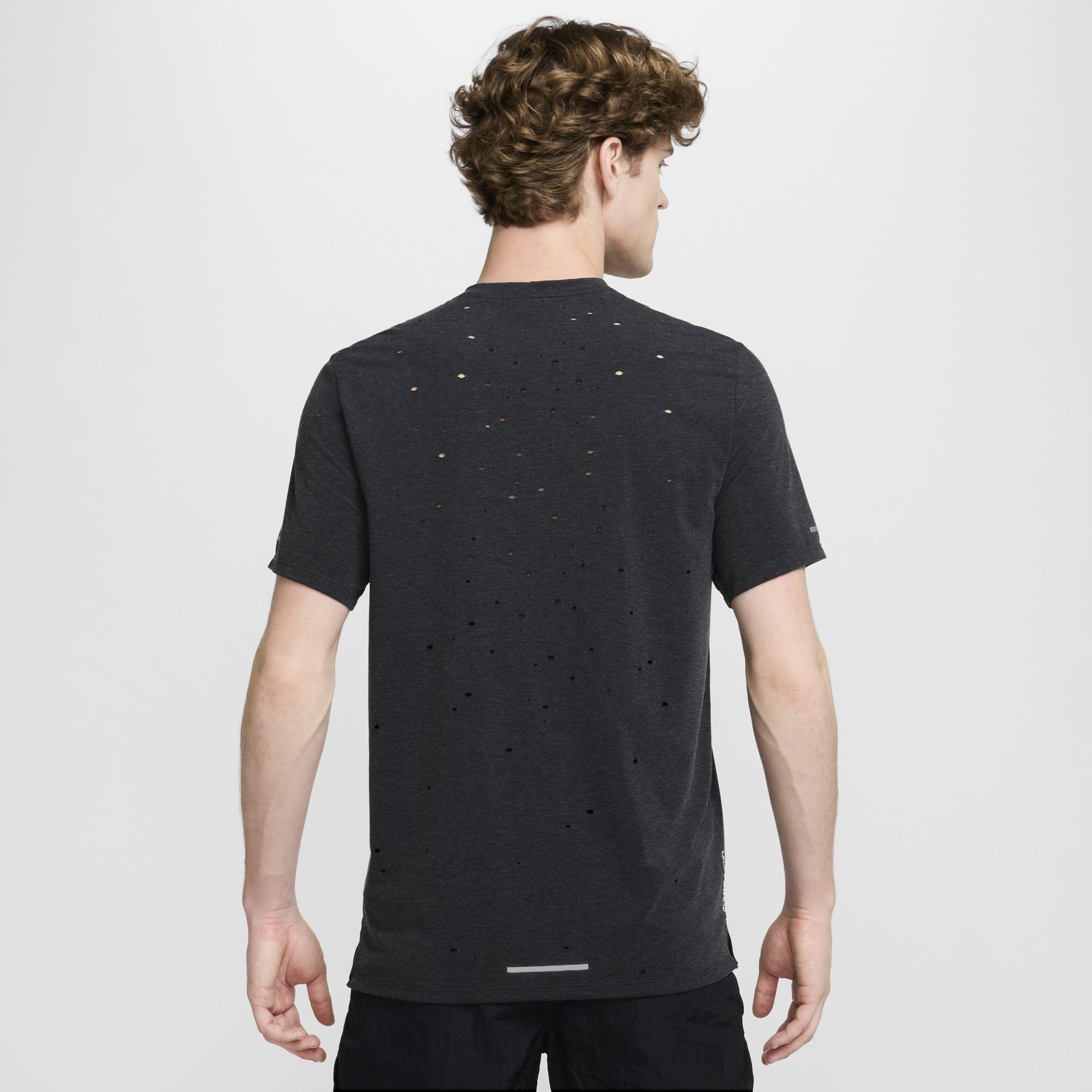 Black/Anthra - Nike - Dri-Fit Adv Running T-Shirt Mens - 2