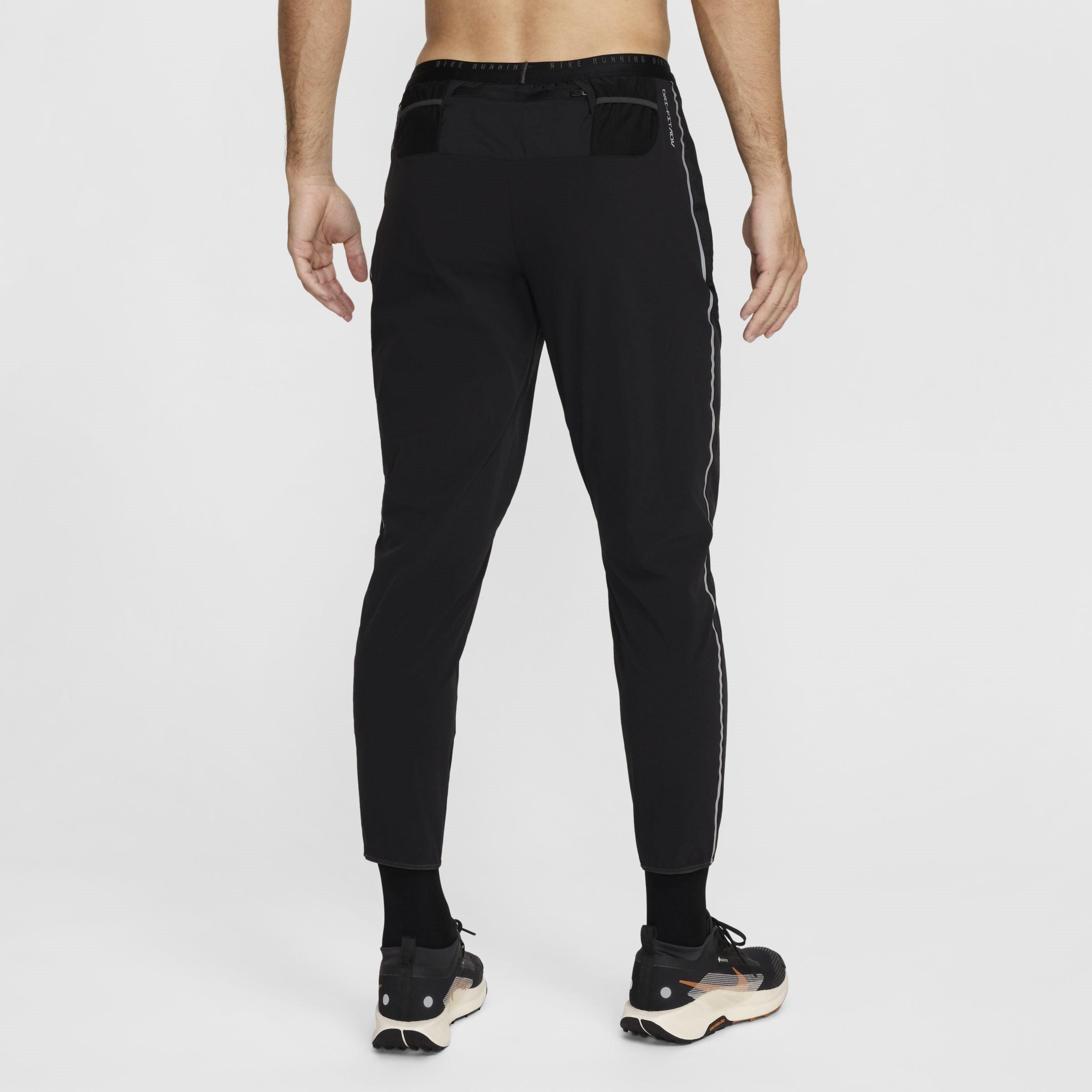 Black/Anthra - Nike - Nike Dri-Fit Running Trousers Mens - 2