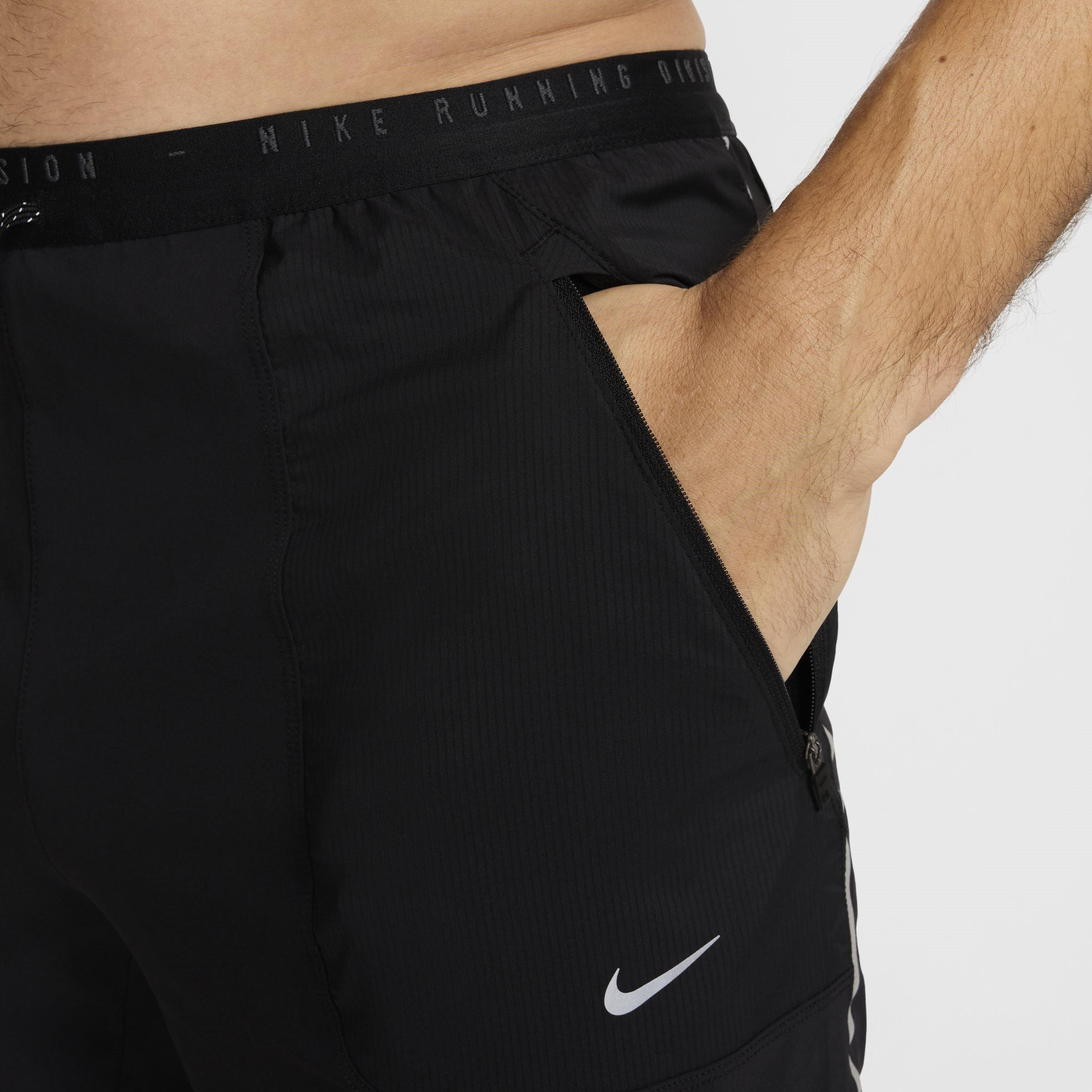 Black/Anthra - Nike - Nike Dri-Fit Running Trousers Mens - 3