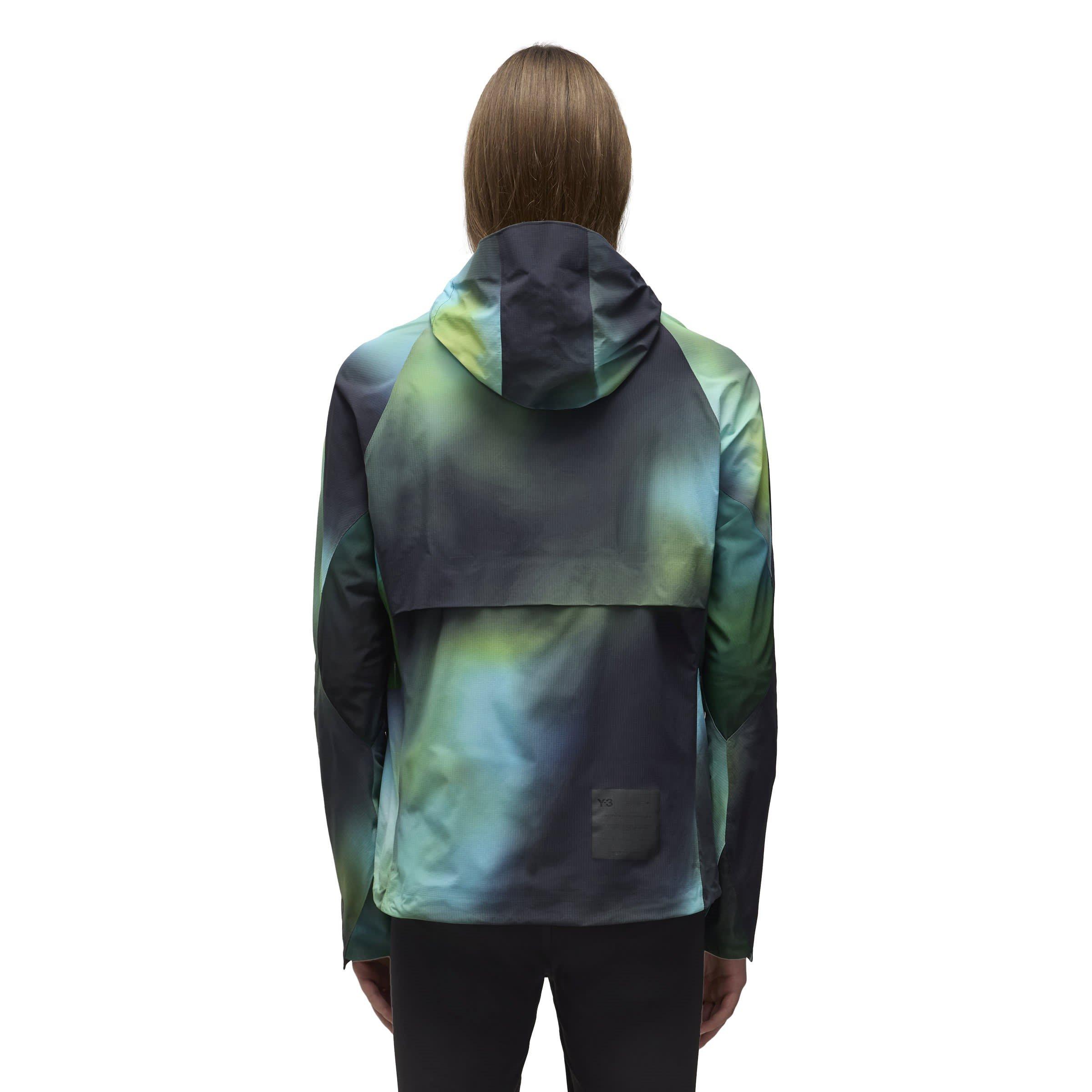 Multicolor - Y3 - Men's Allover Print Windproof Long Sleeve Performance Running Jacket - 4