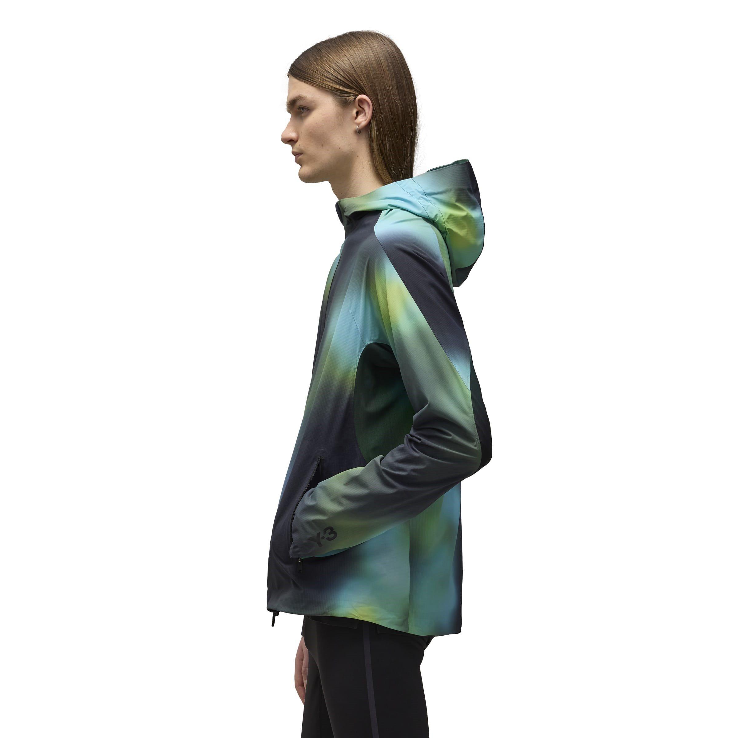 Multicolor - Y3 - Men's Allover Print Windproof Long Sleeve Performance Running Jacket - 5