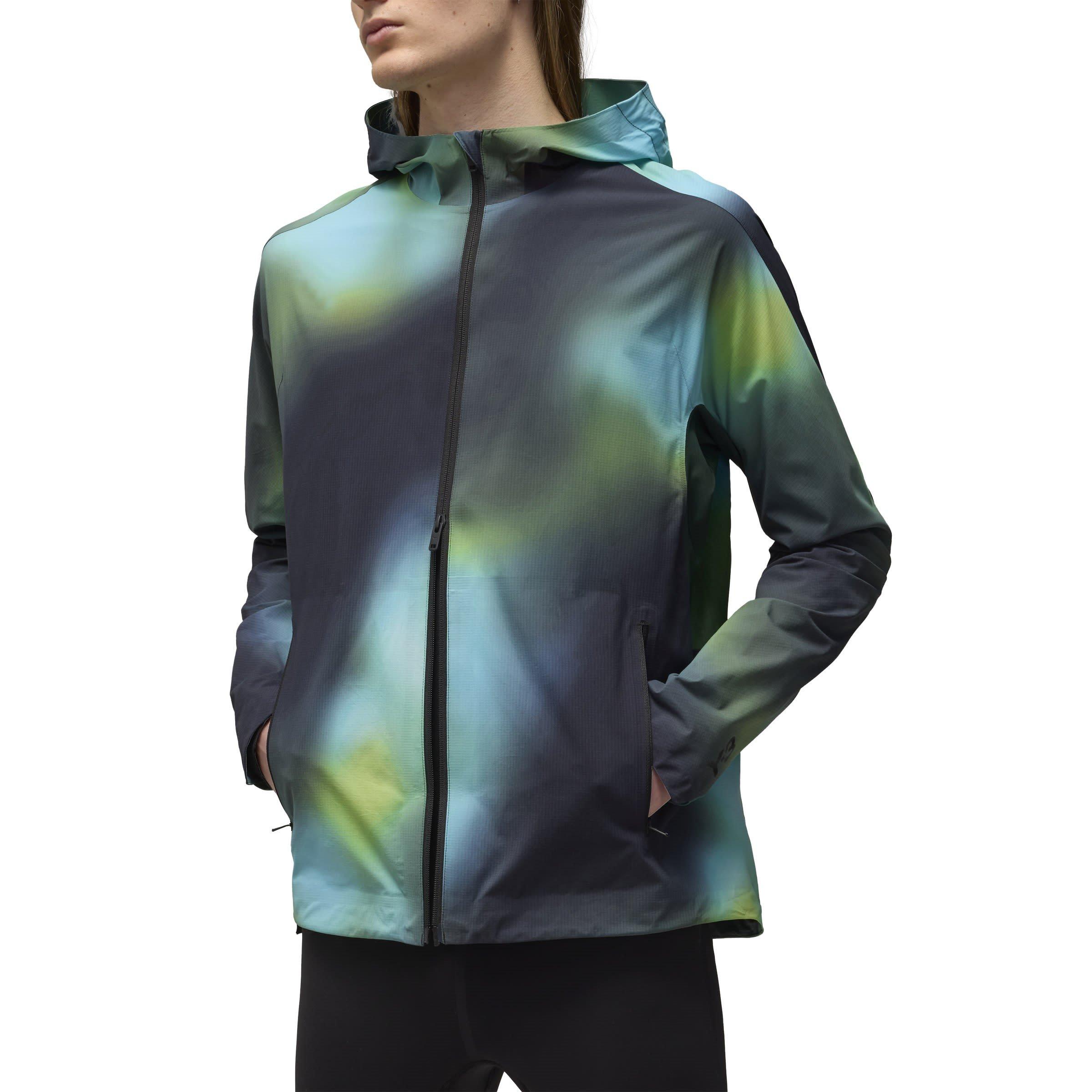 Multicolor - Y3 - Men's Allover Print Windproof Long Sleeve Performance Running Jacket - 9